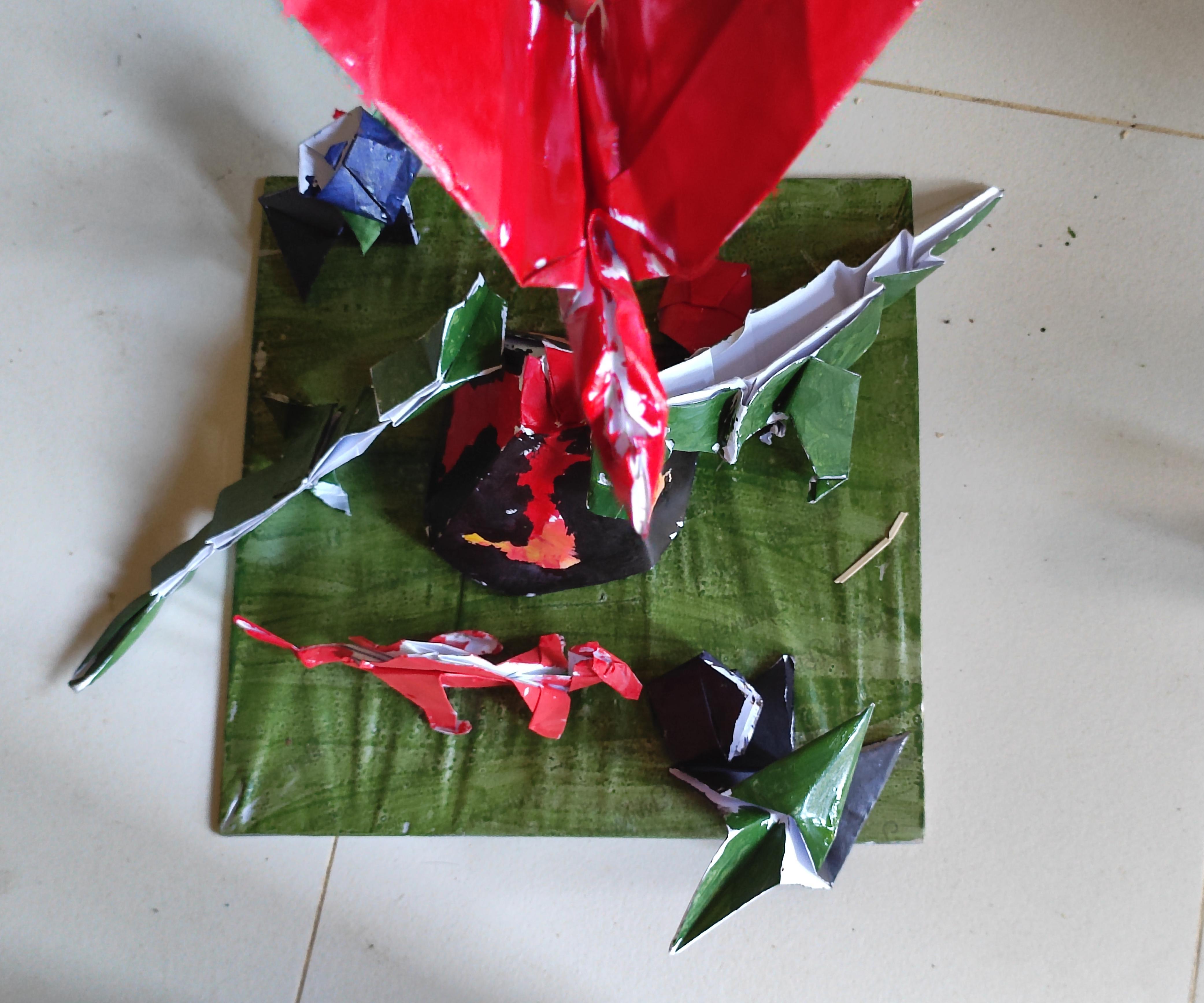 Origami Jurassic Park