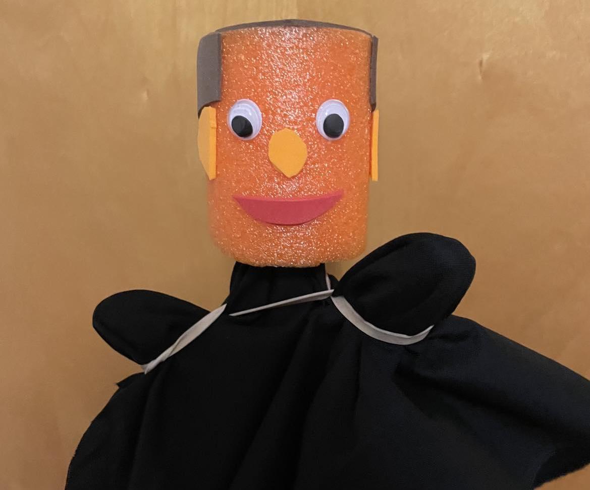 Pool Noodle Hand Puppets