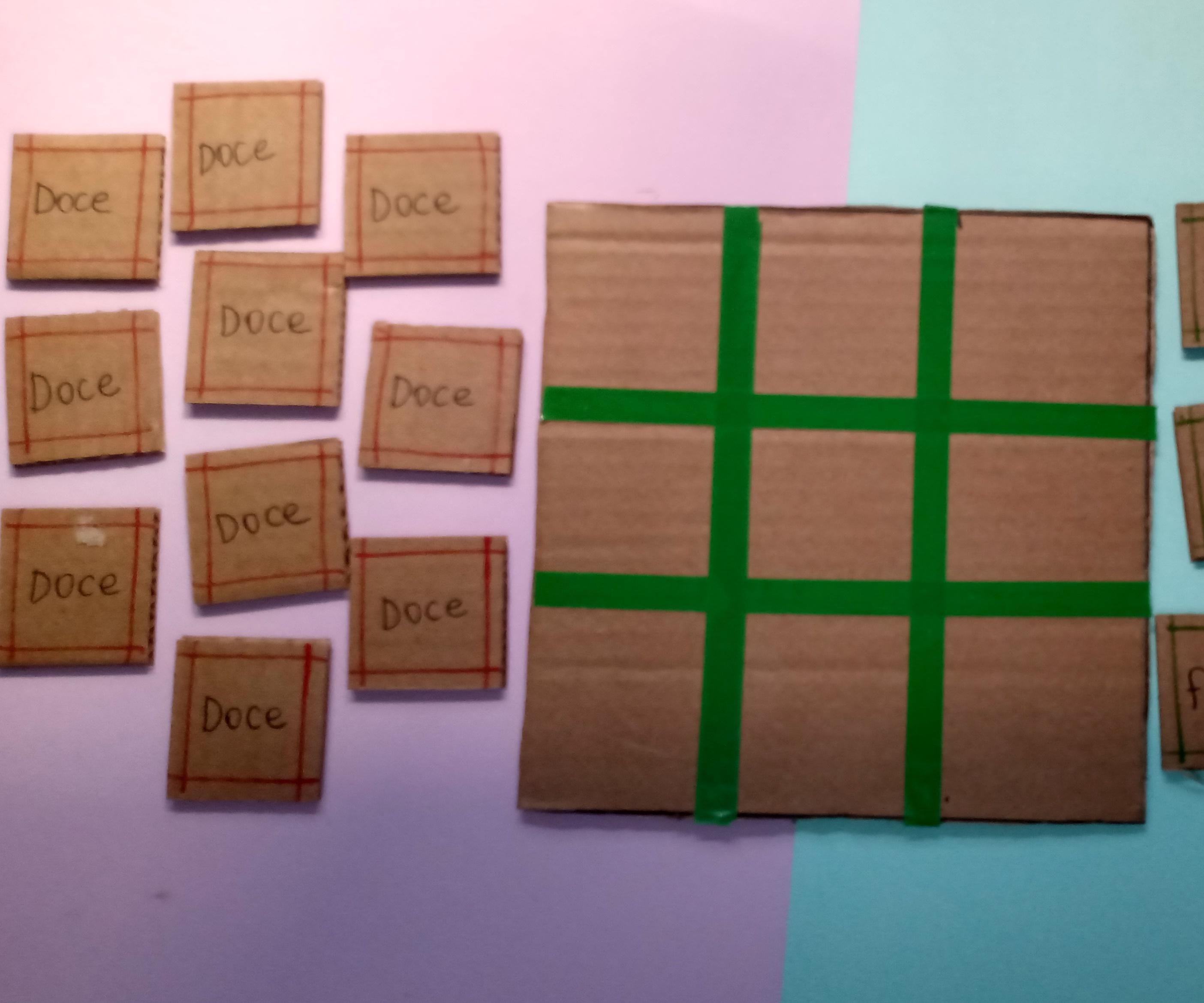 Jogo Da Memoria Da Velha. 