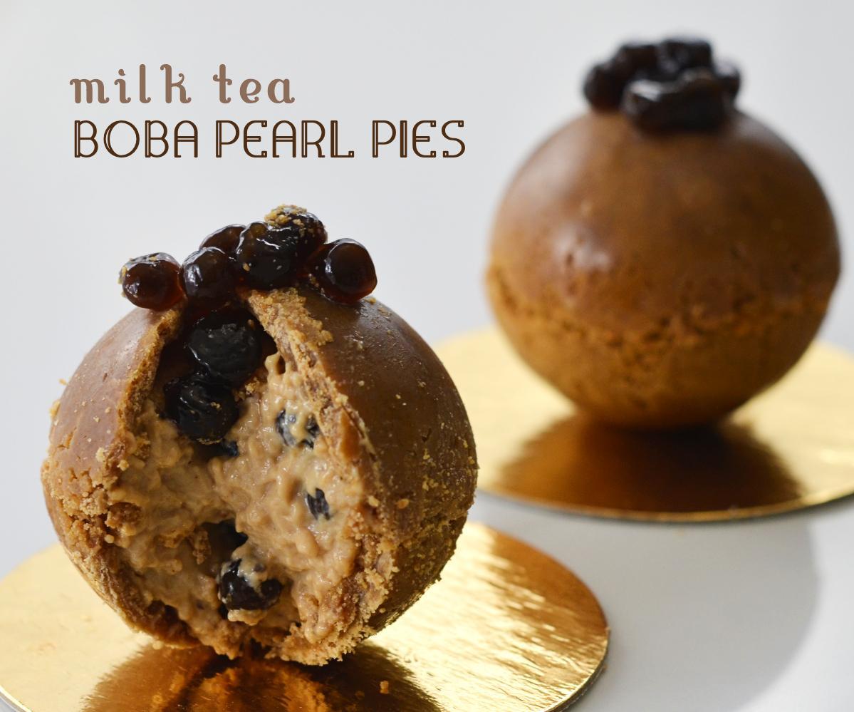 Milk Tea Boba Pearl Pies