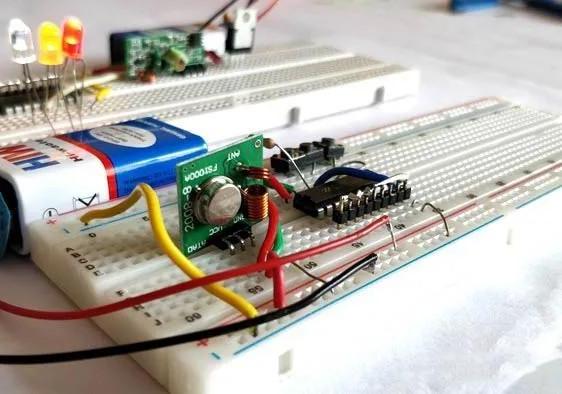 Simple Design of RF Transmitter and Receiver Circuits