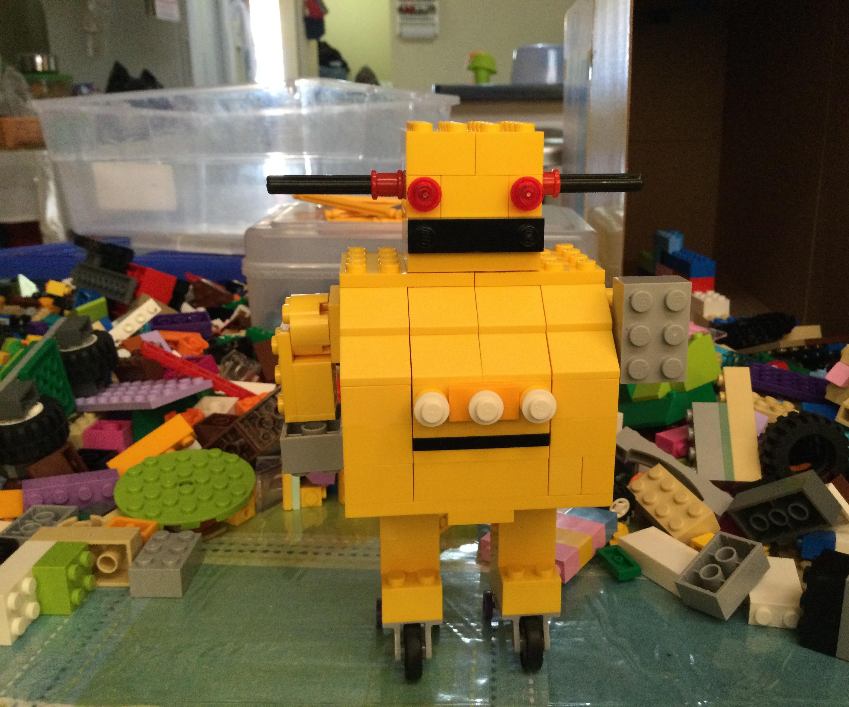 LEGO Instructables Robot. Instructions Included.