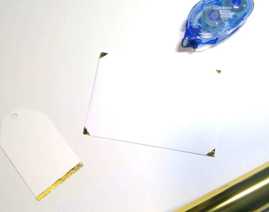 How to Add Foil Accents (without Toner or Heat!)