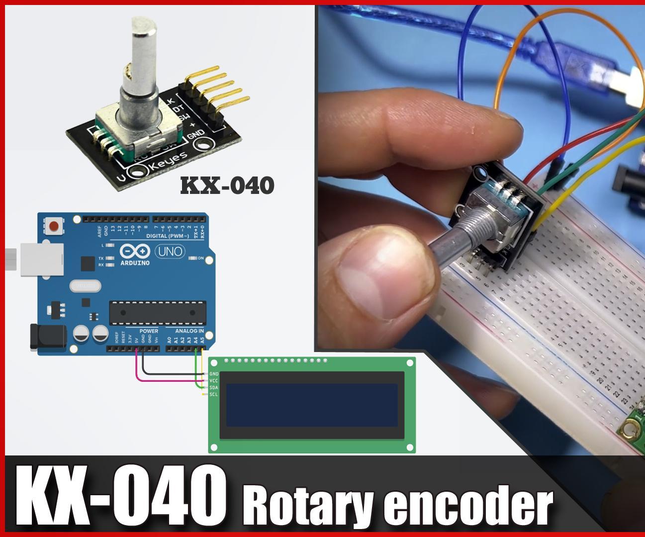 How to Connect KX-040 to Arduino Uno - Different Way!