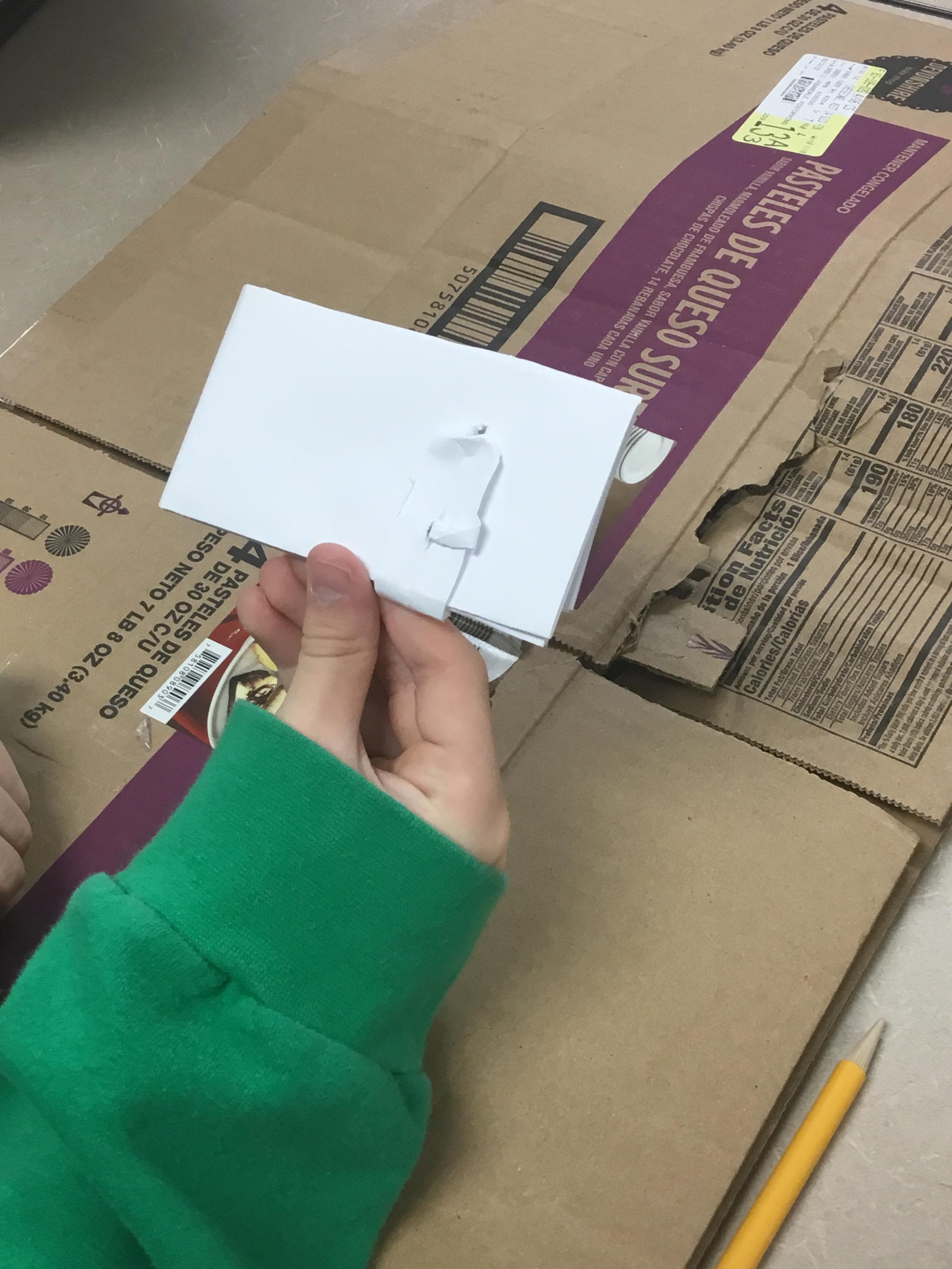 Letter Locking Paper