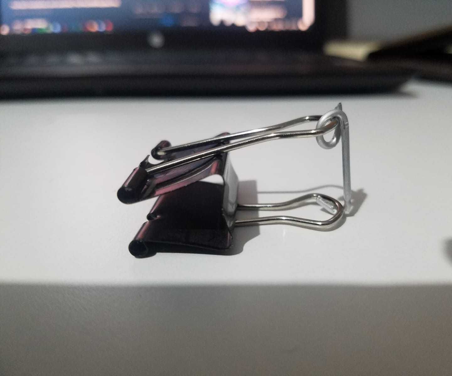 Binder Clip Open Lock