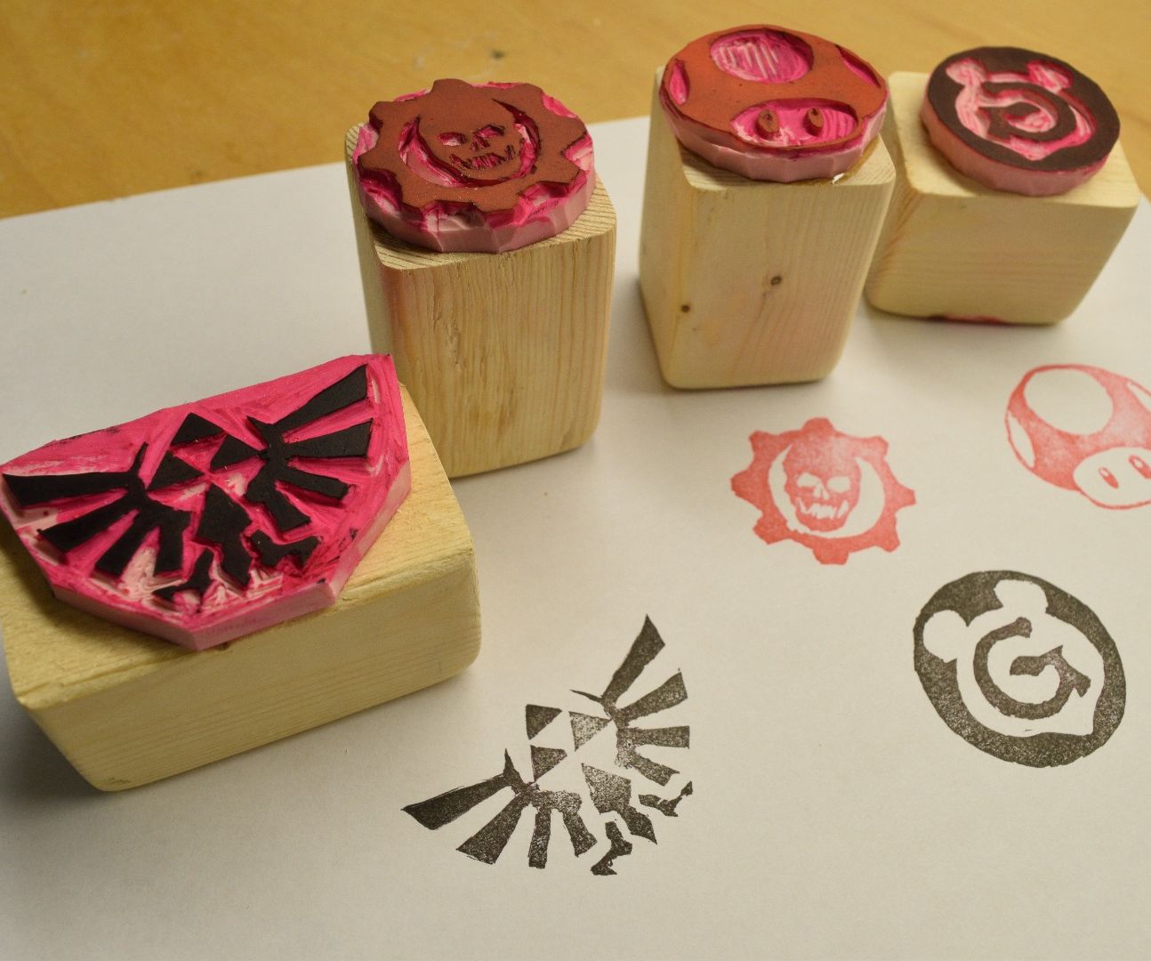 DIY Rubber Stamps