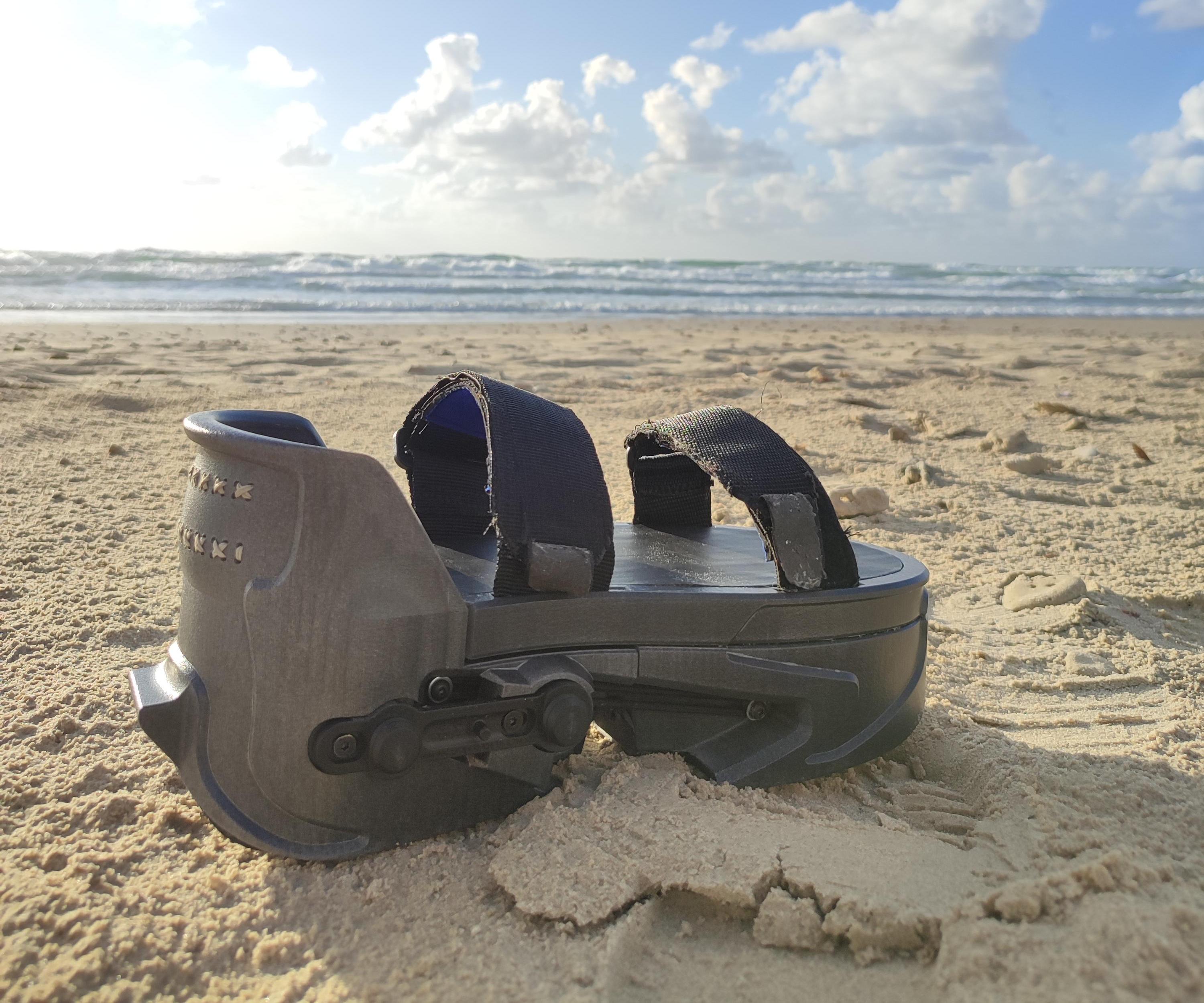 3D Printed Boot for Professional Diver