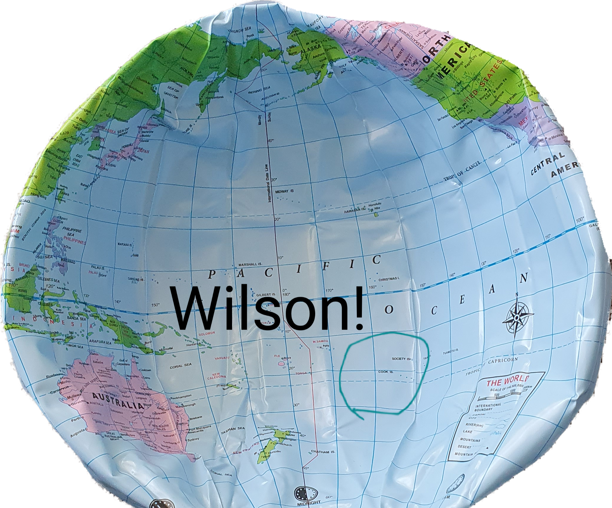 Inverted Globe - Finding Wilson