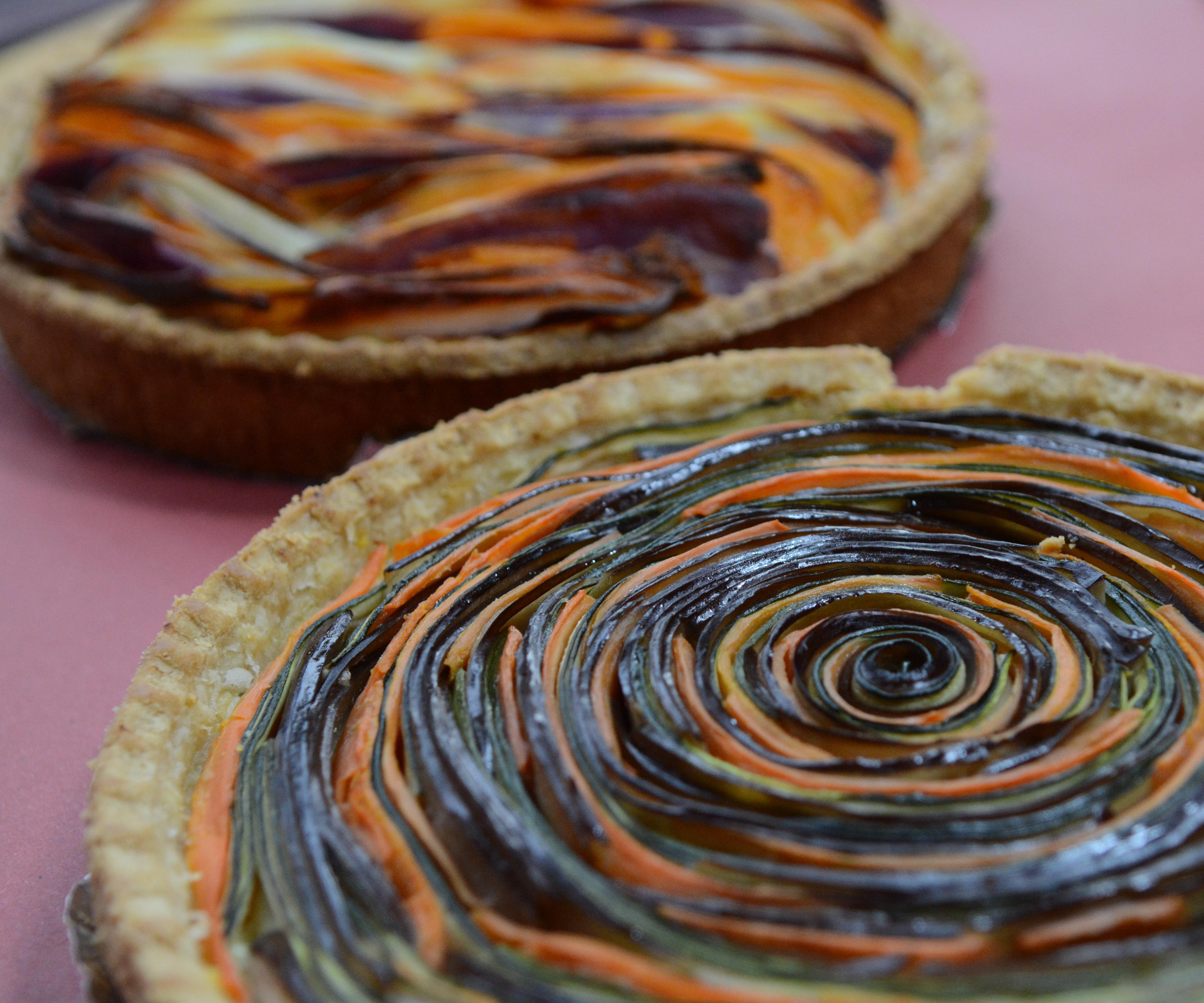 Crazy Vegetable Pies- Three Potatoes and Ratatouille