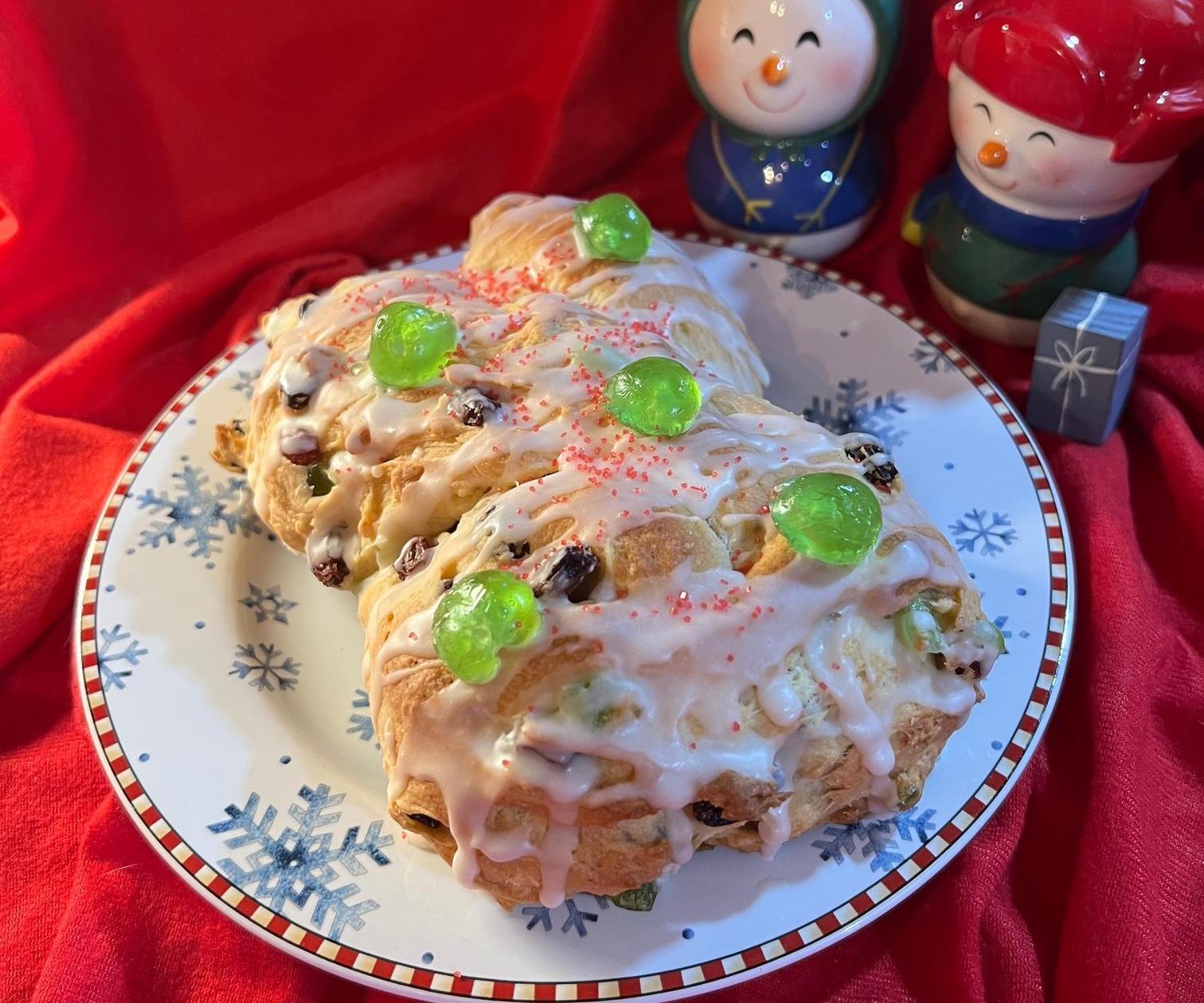 Glazed Mini Christmas Loaves
