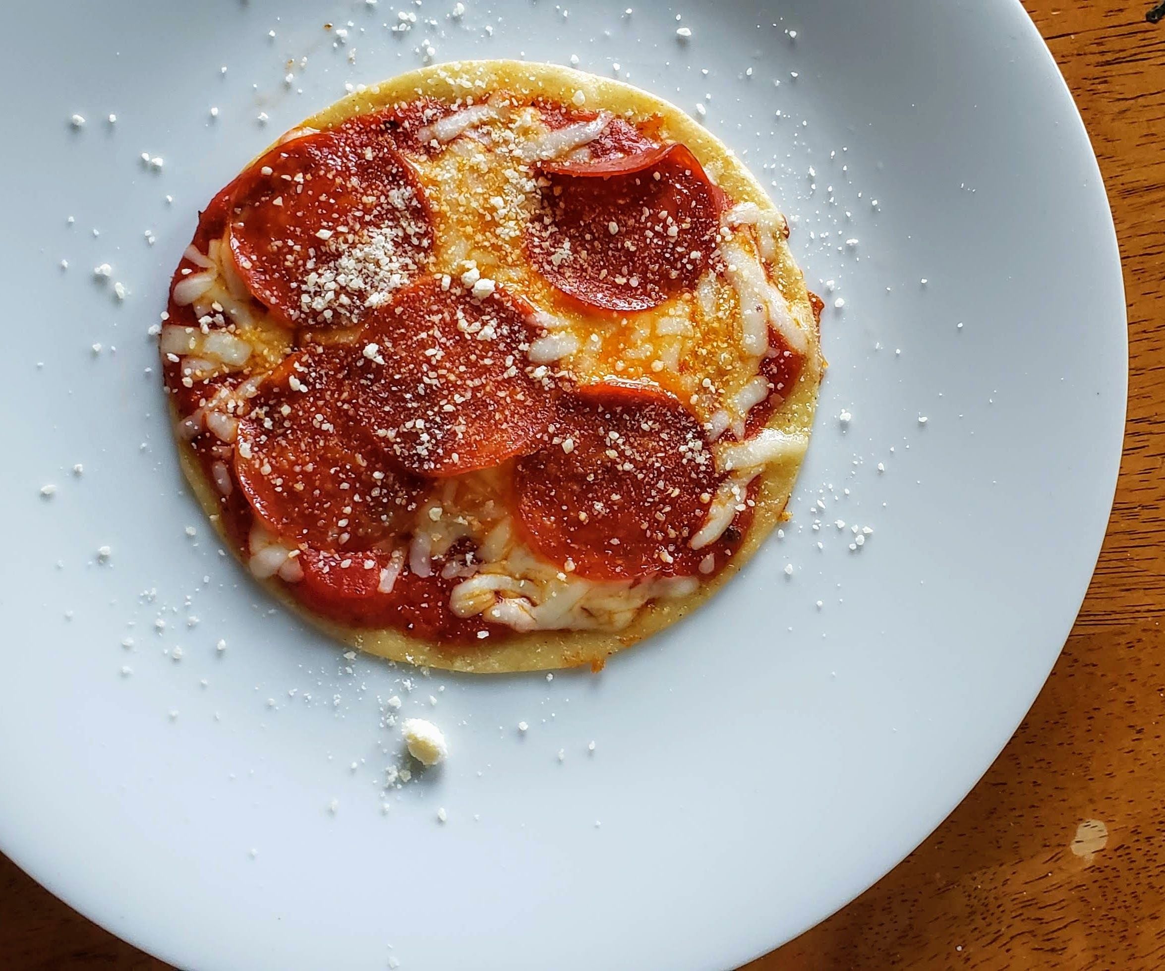 5 Minute Stove Top Tortilla Pizzas