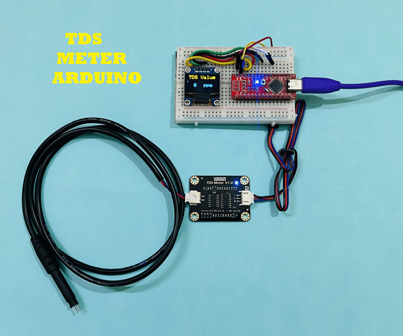 Water TDS Measuring Using Arduino
