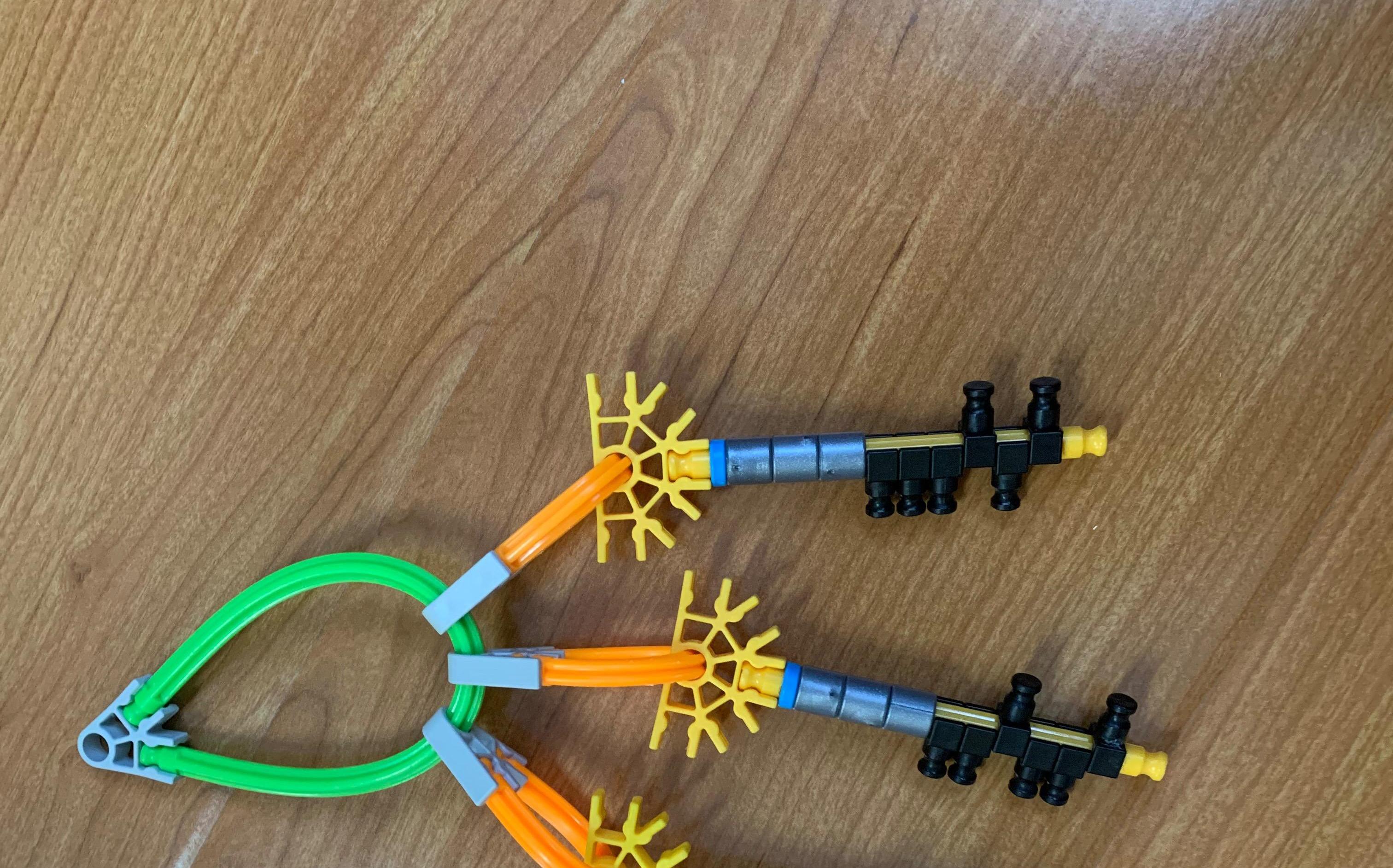 Knex Key Chain With Instructions!!!!!
