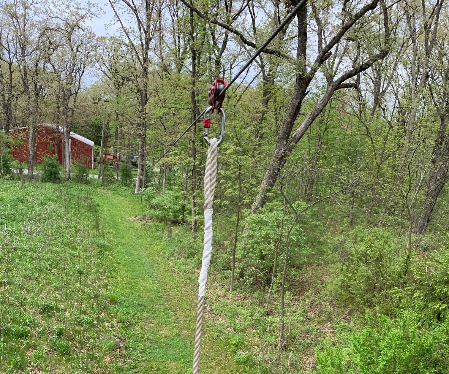 Extreme Backyard Zipline