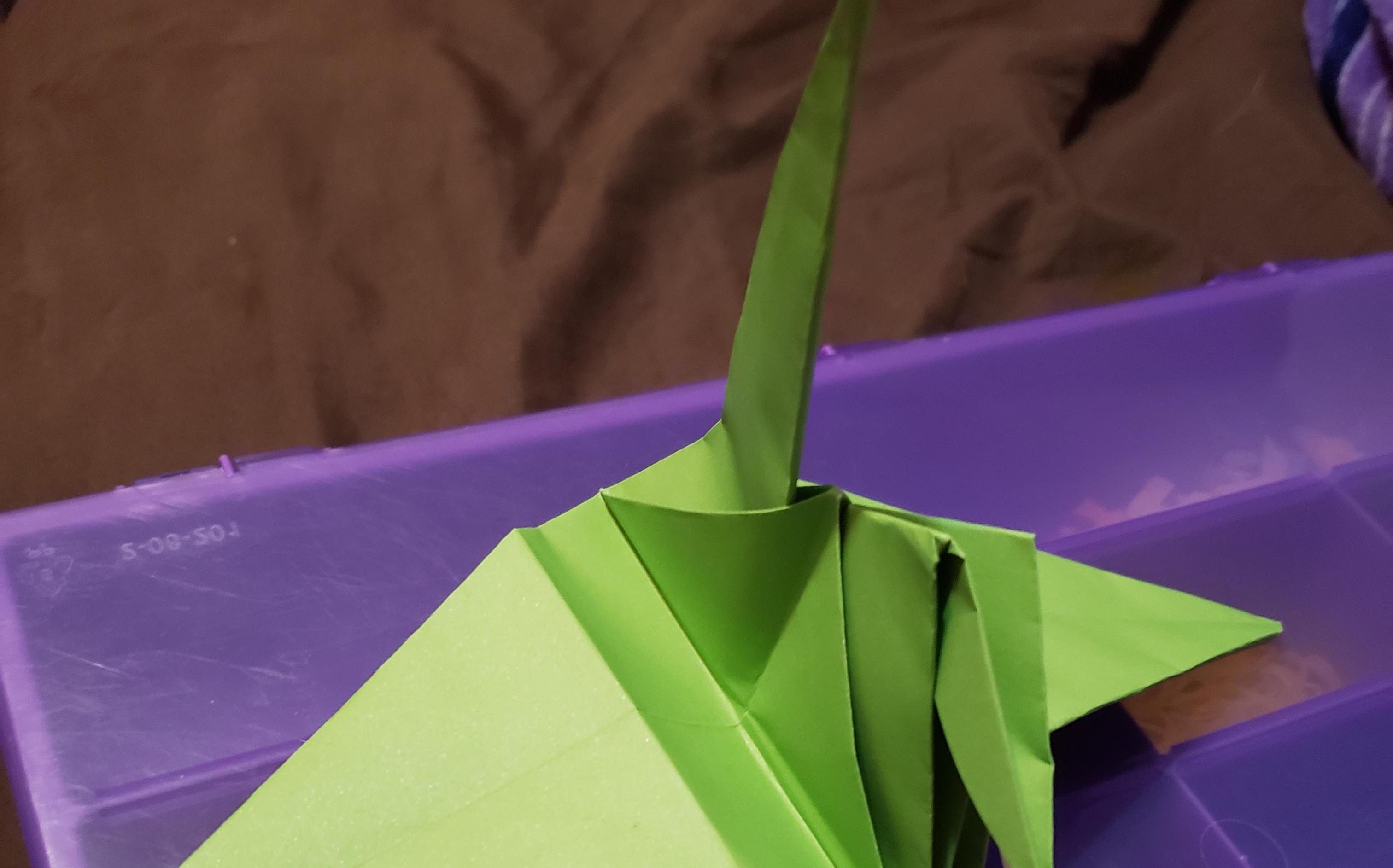 How to Make an Oragami Crane