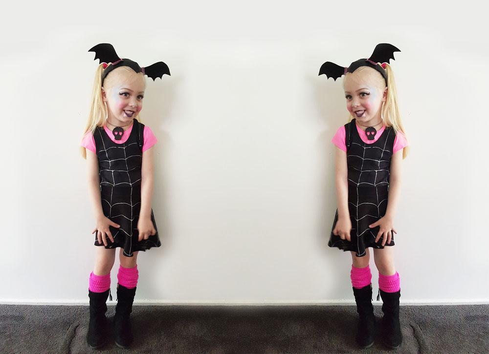 vampirina no sew fancy dress up halloween disney diy headband hair  vampire tutorial mum crafts  17.jpg