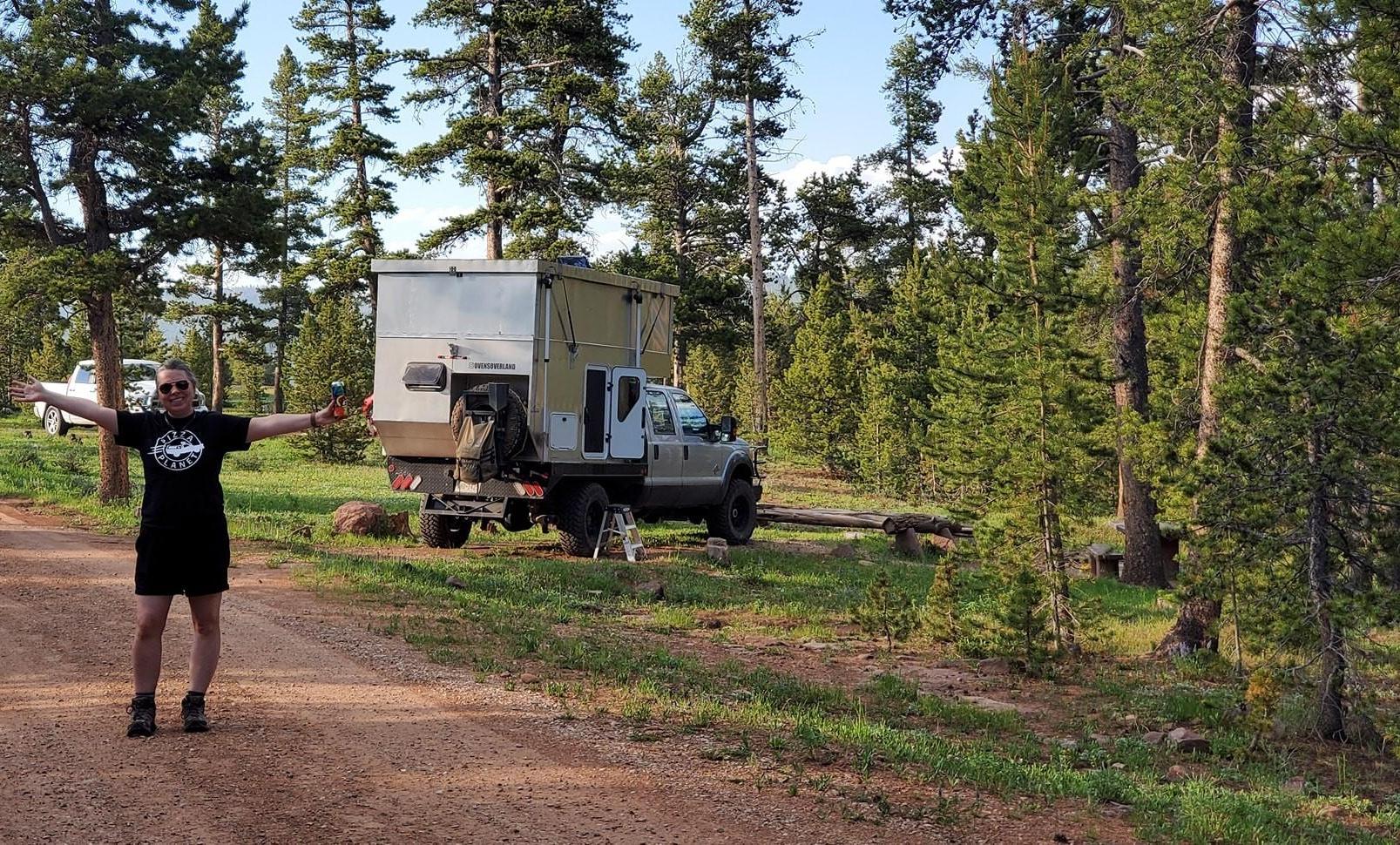 Making a Flatbed Off Grid Camper.