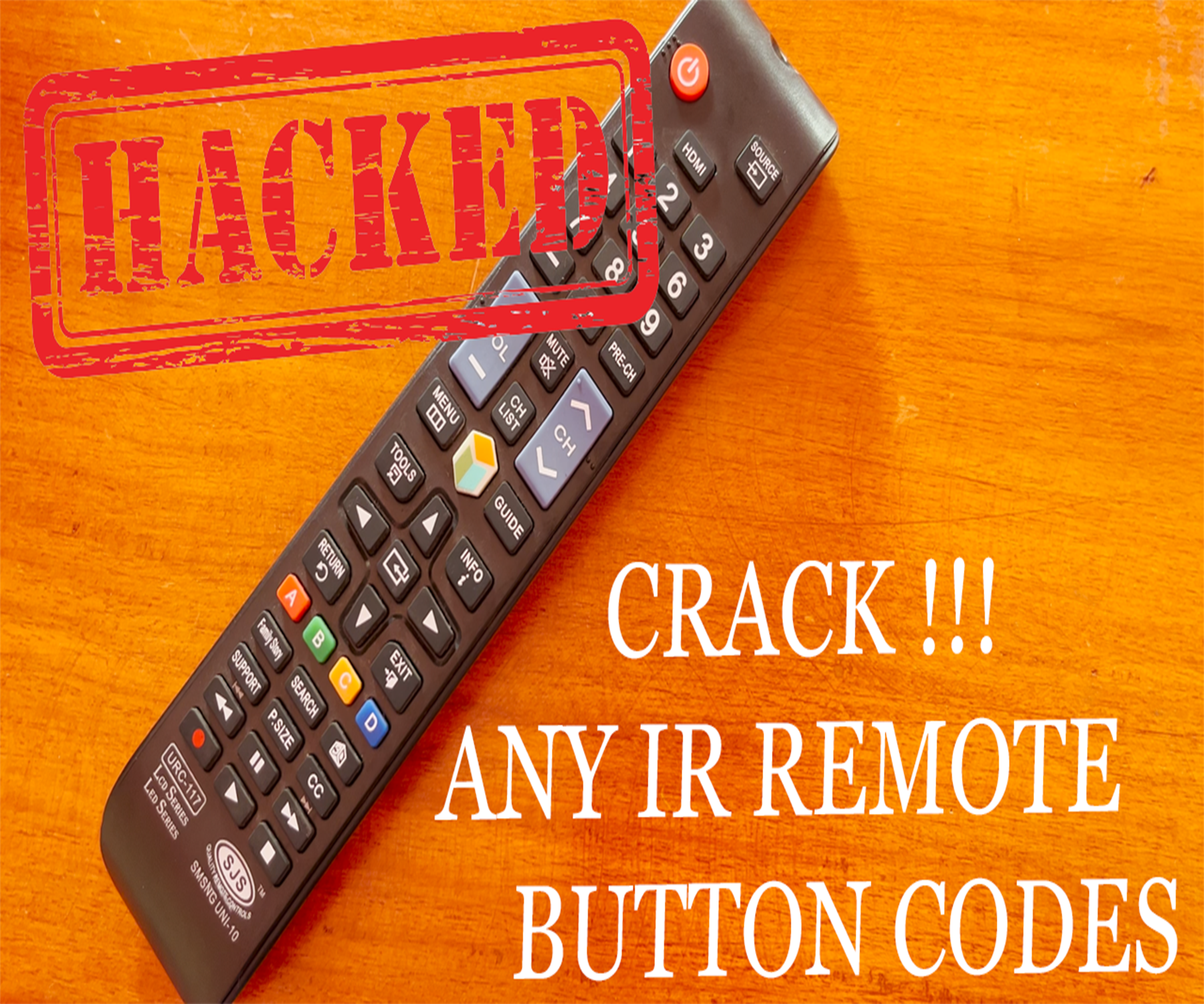 HACKED!!! Crack Any IR Remote Button Codes