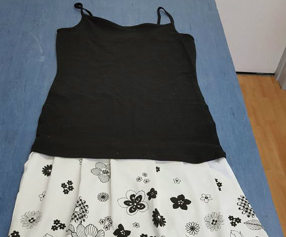 Two Layer Tshirt Dress