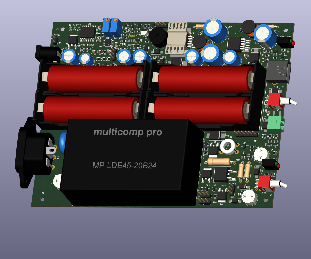 Custom Uninterruptable Power Supply: Full Design With Prototypes
