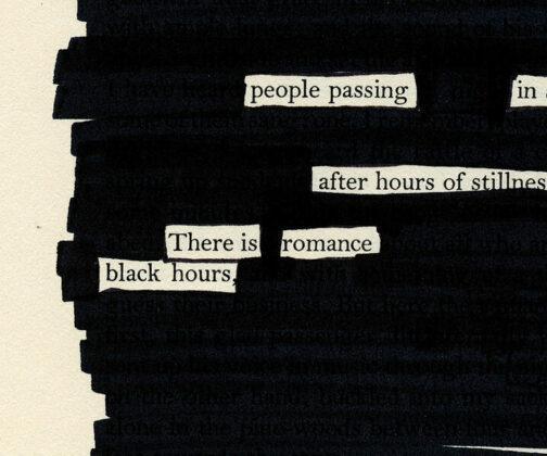Creating a Blackout Poem