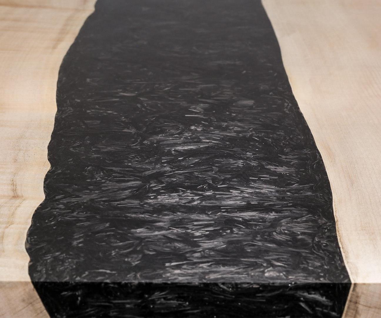 DIY Forged Carbon Fibre and Resin River Table