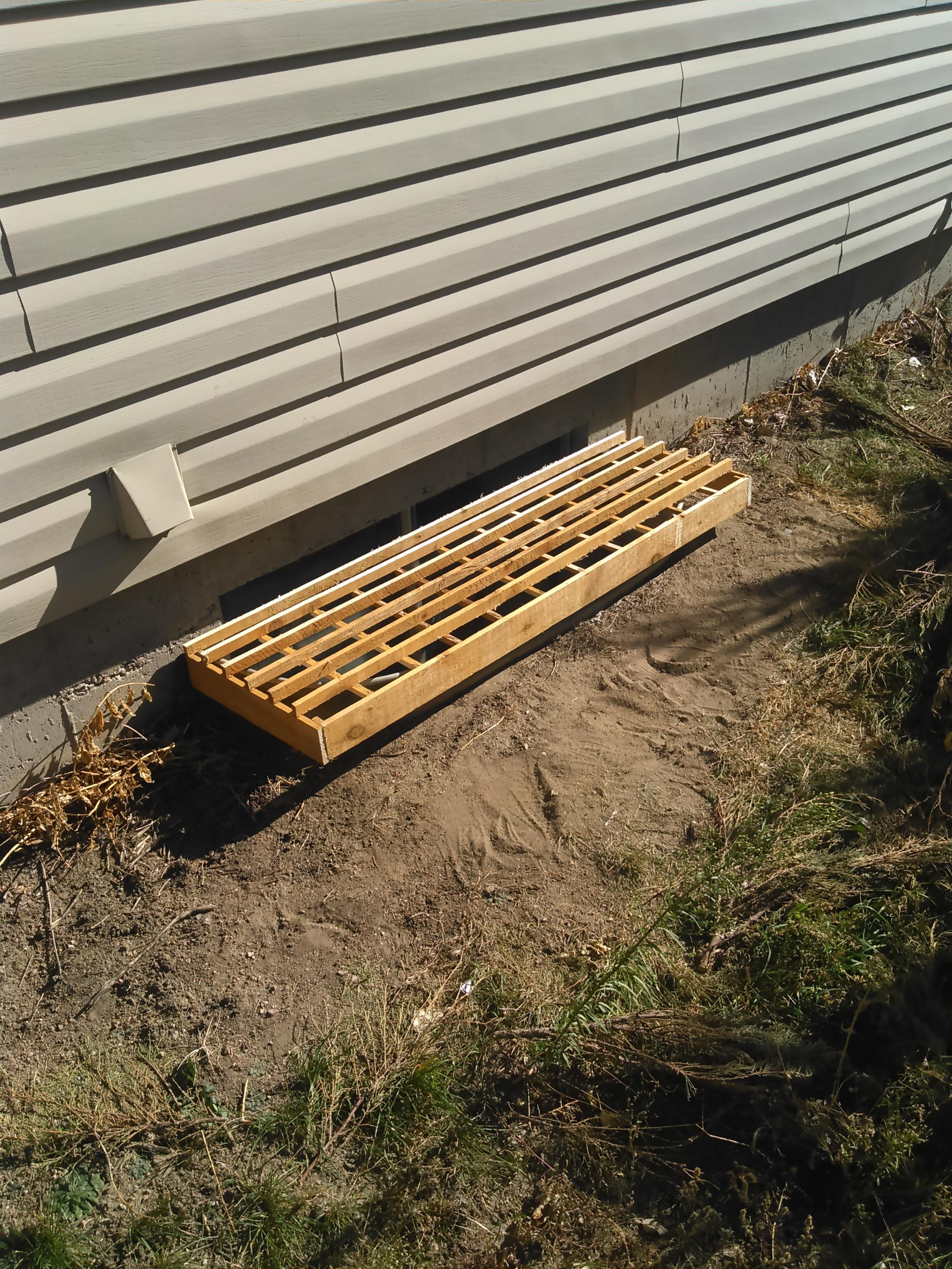 From Fence Pickets to Window Well Cover