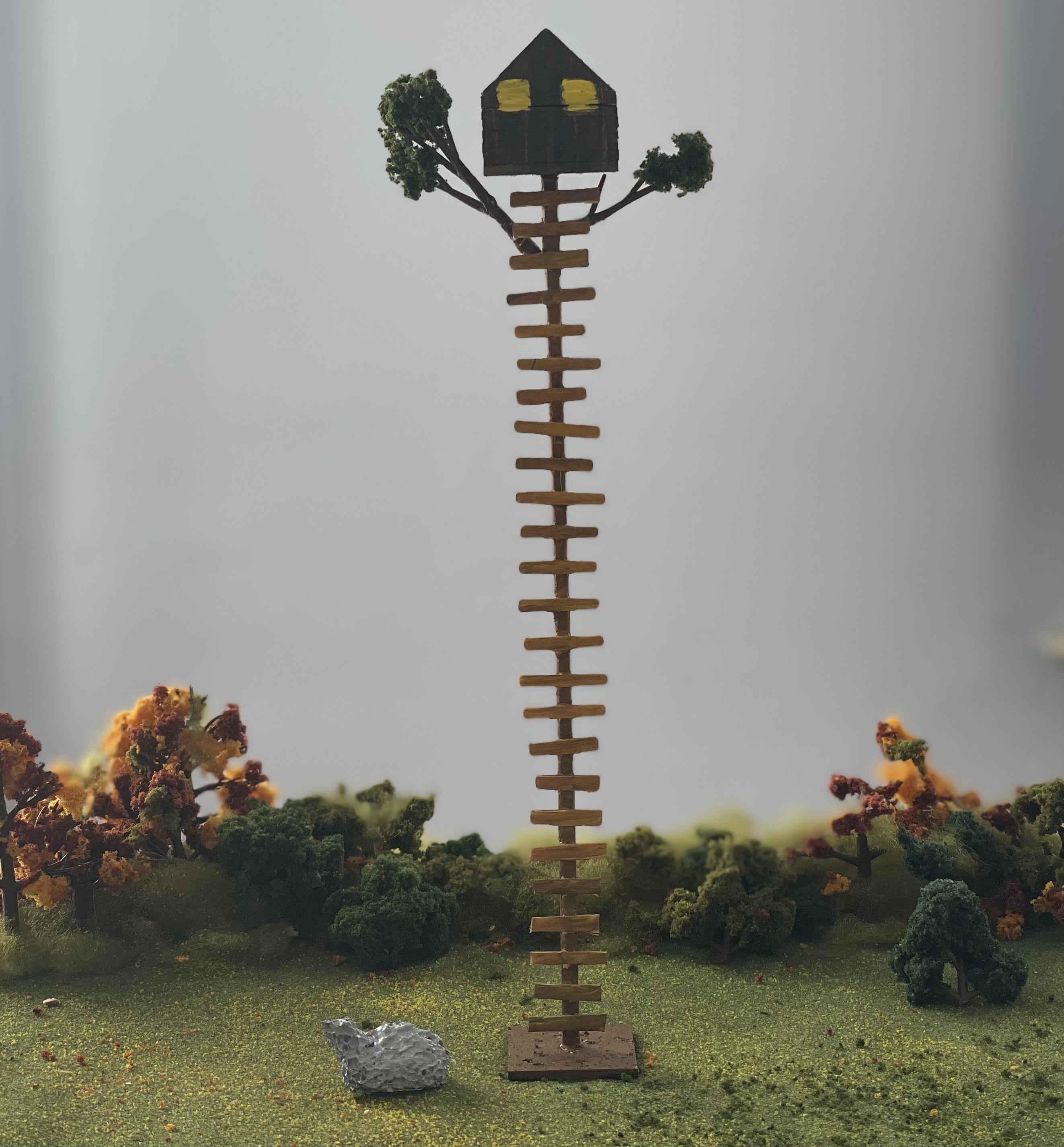 Moonrise Kingdom Khaki Scout Treehouse