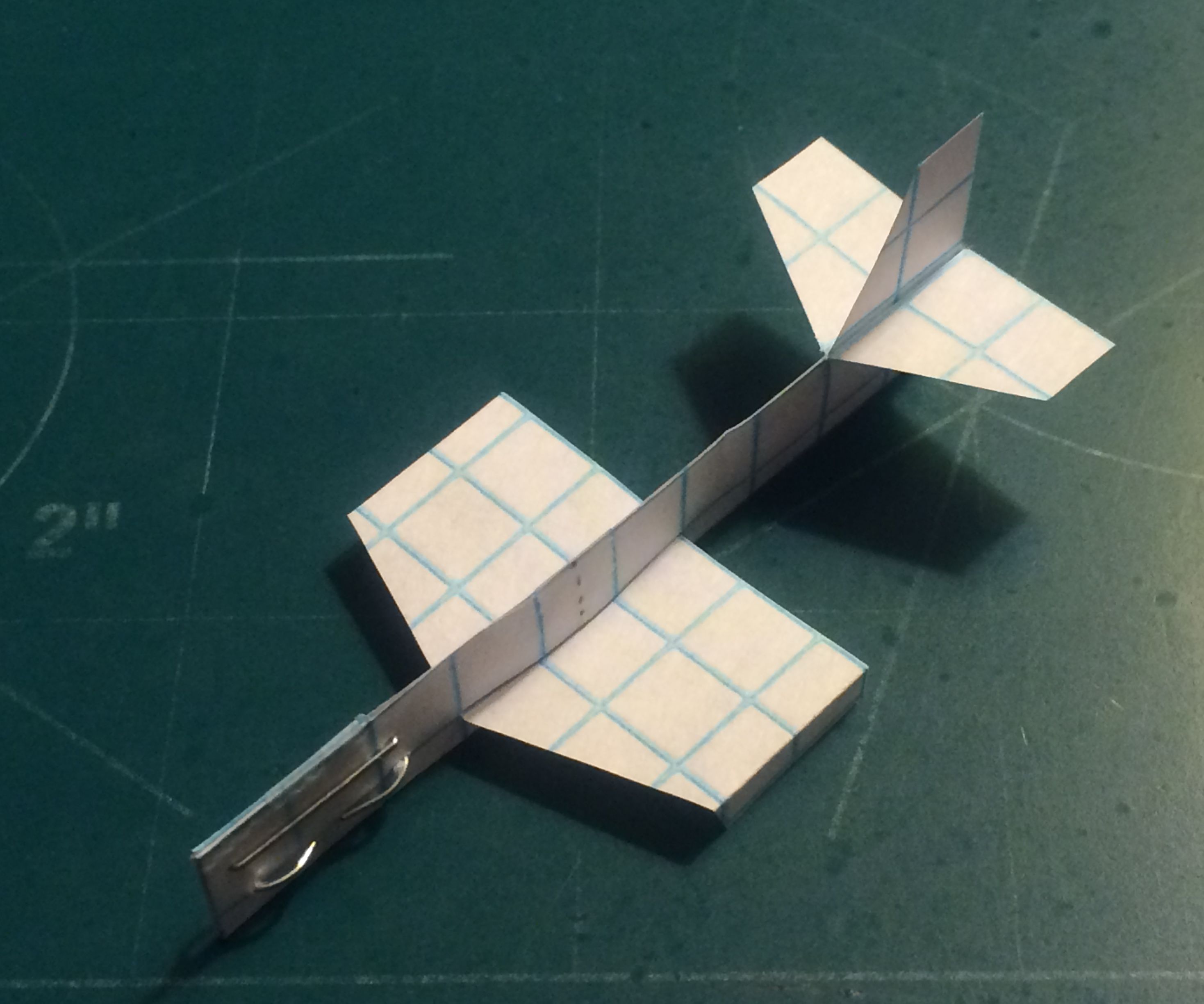 How To Make The AeroGnat Paper Airplane