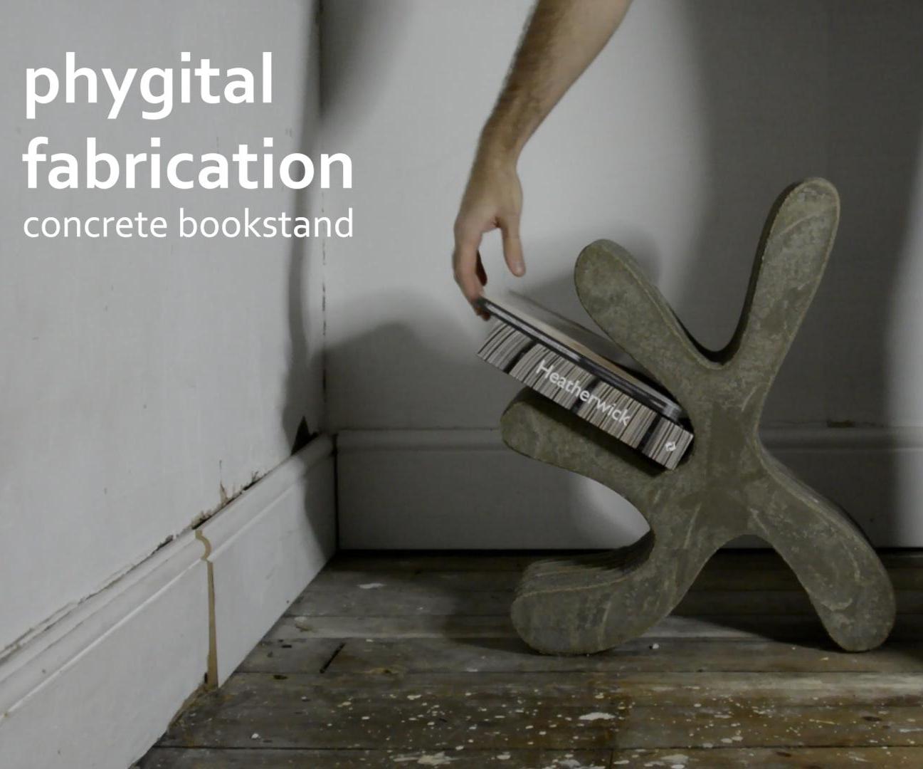Concrete Bookstand | Making in Mixed Reality