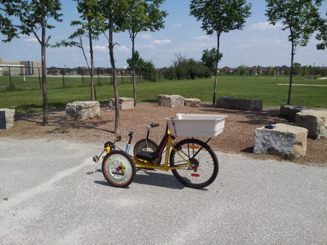 Junk Recumbent Trike