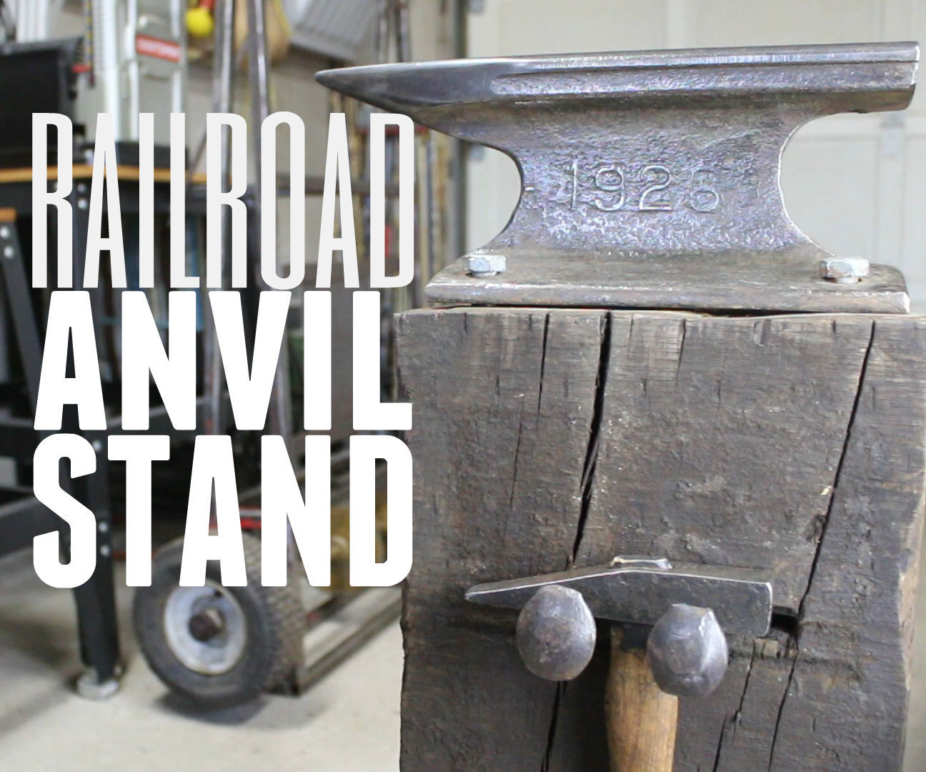 DIY Railroad Anvil Stand