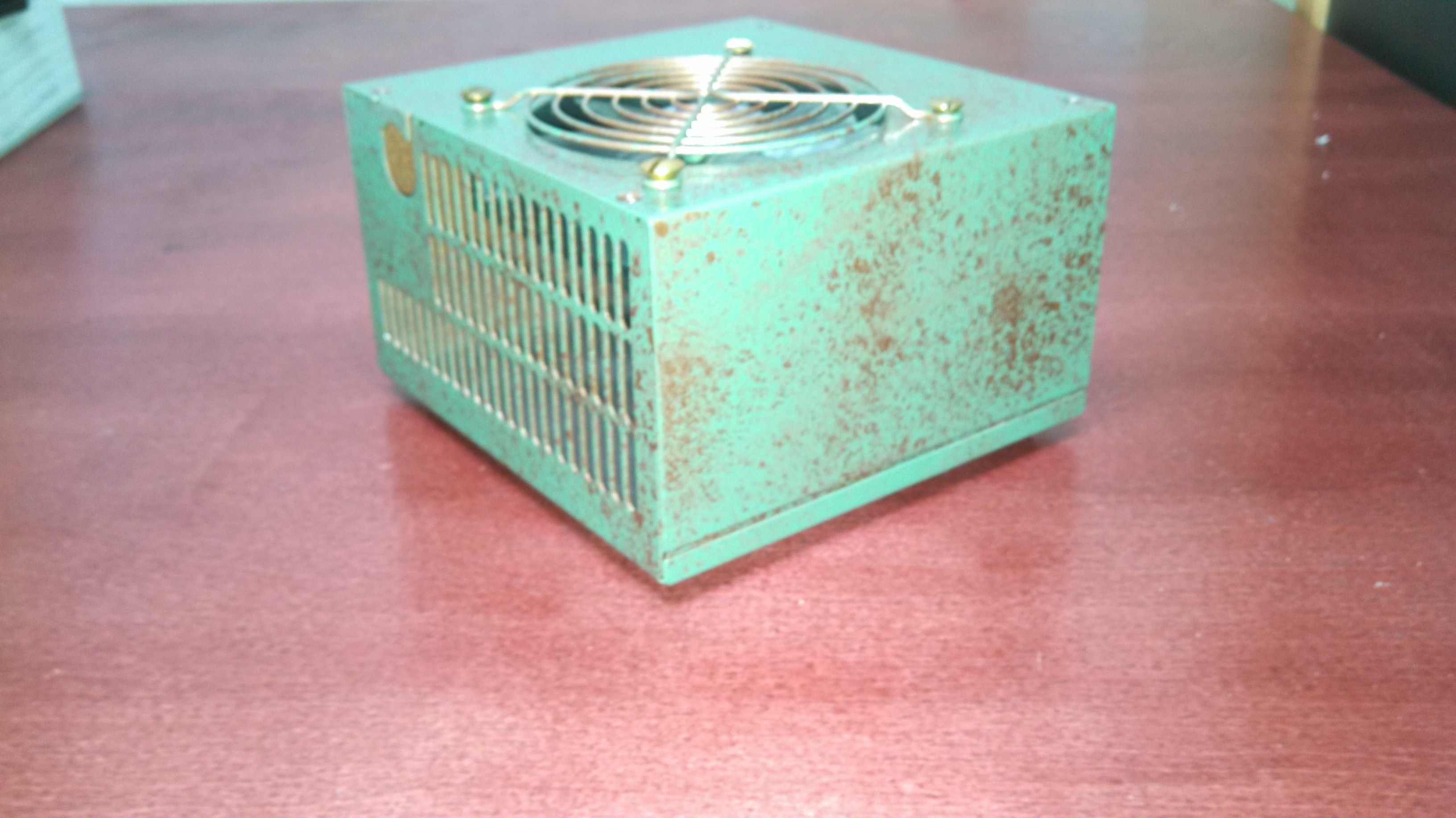 Faux Copper Patina Paint Finish