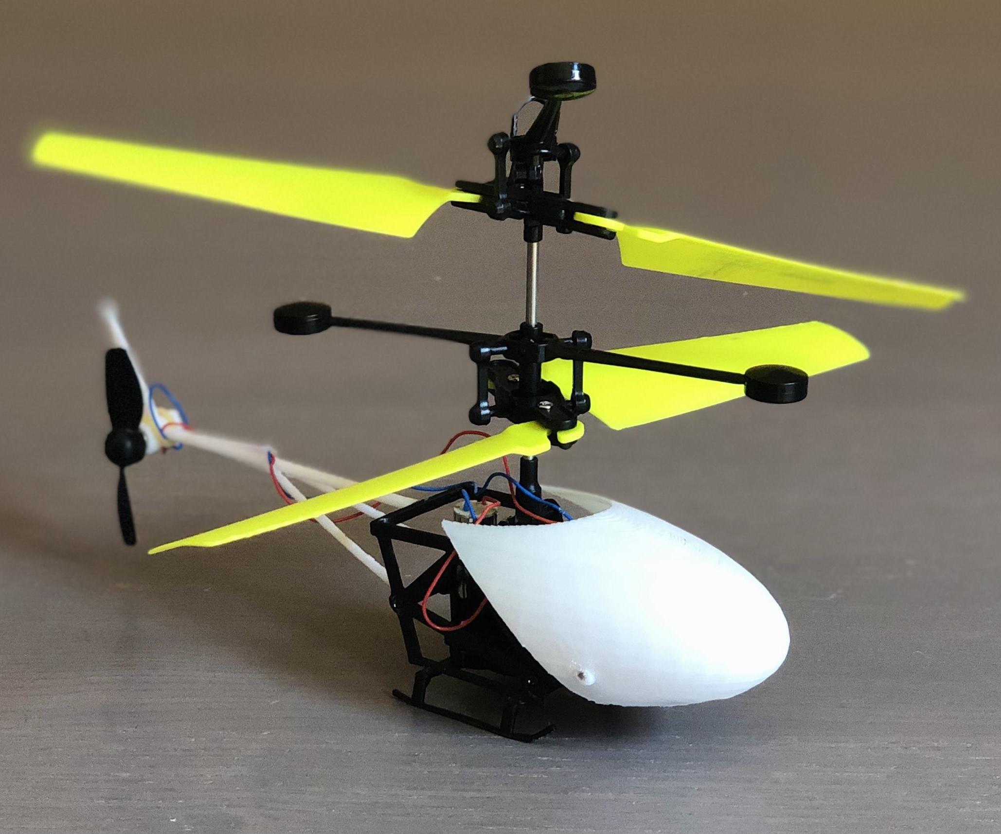 RC Helicopter Made in Tinkercad