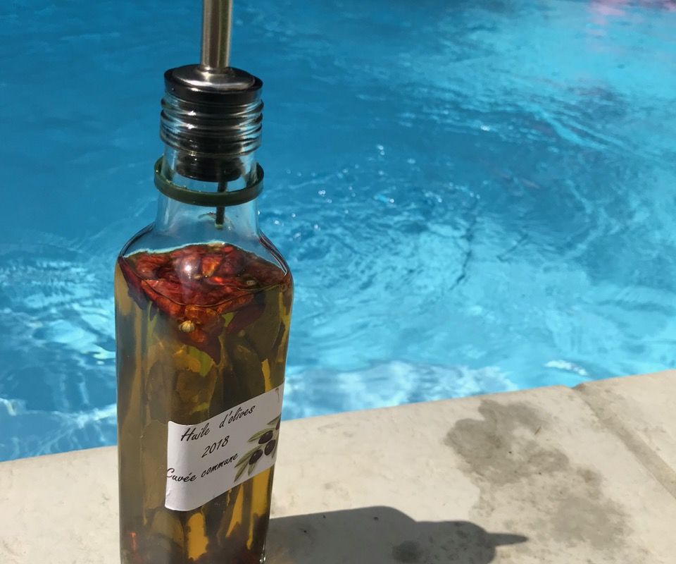 Mediterranean Style Spicy Olive Oil