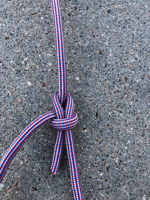 Bowline- Snake Mnemonic