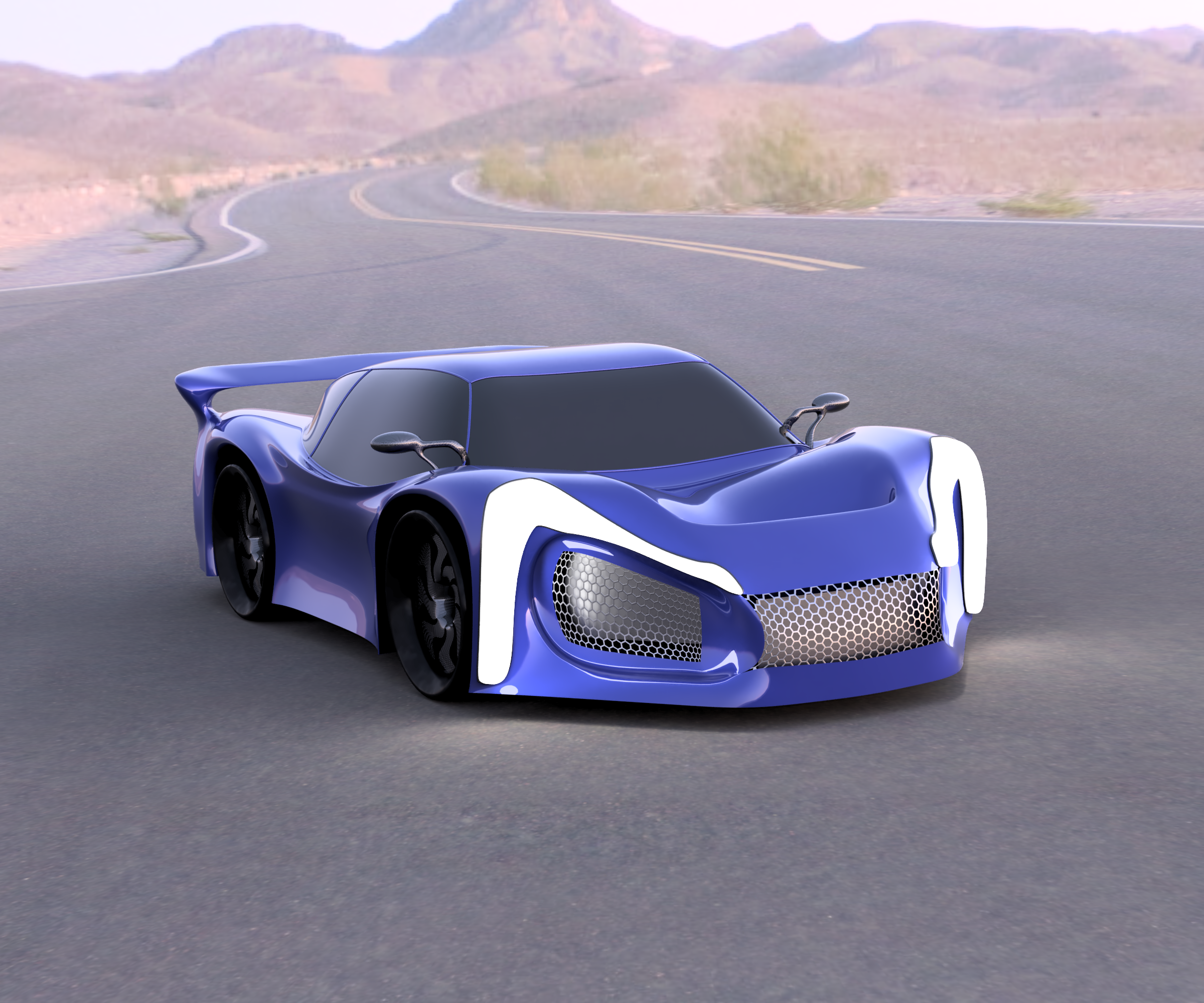 3D Modeled Car: Impact RS