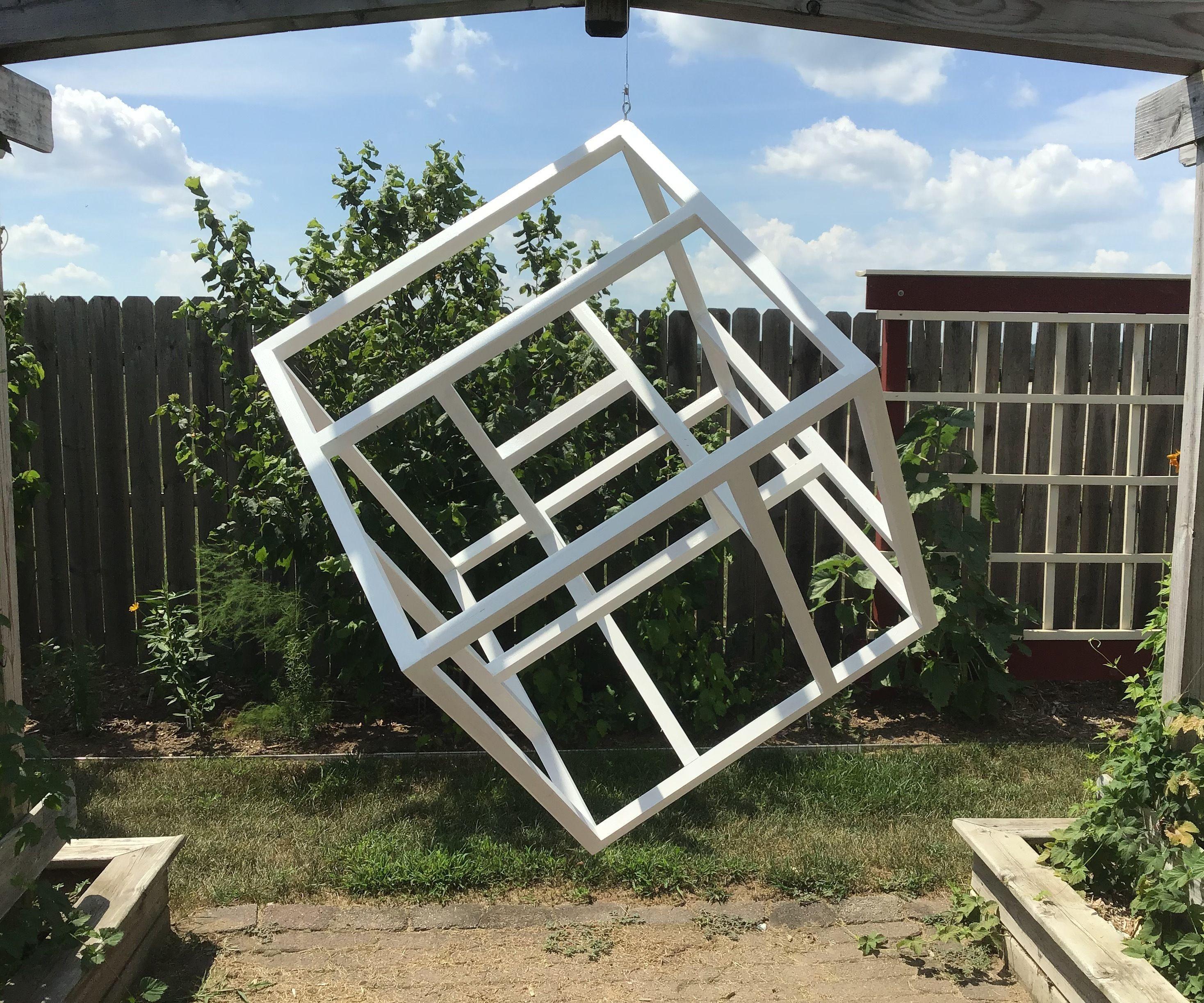 ZENCUBE: SPACE/NOT SPACE. Backyard meditative cube