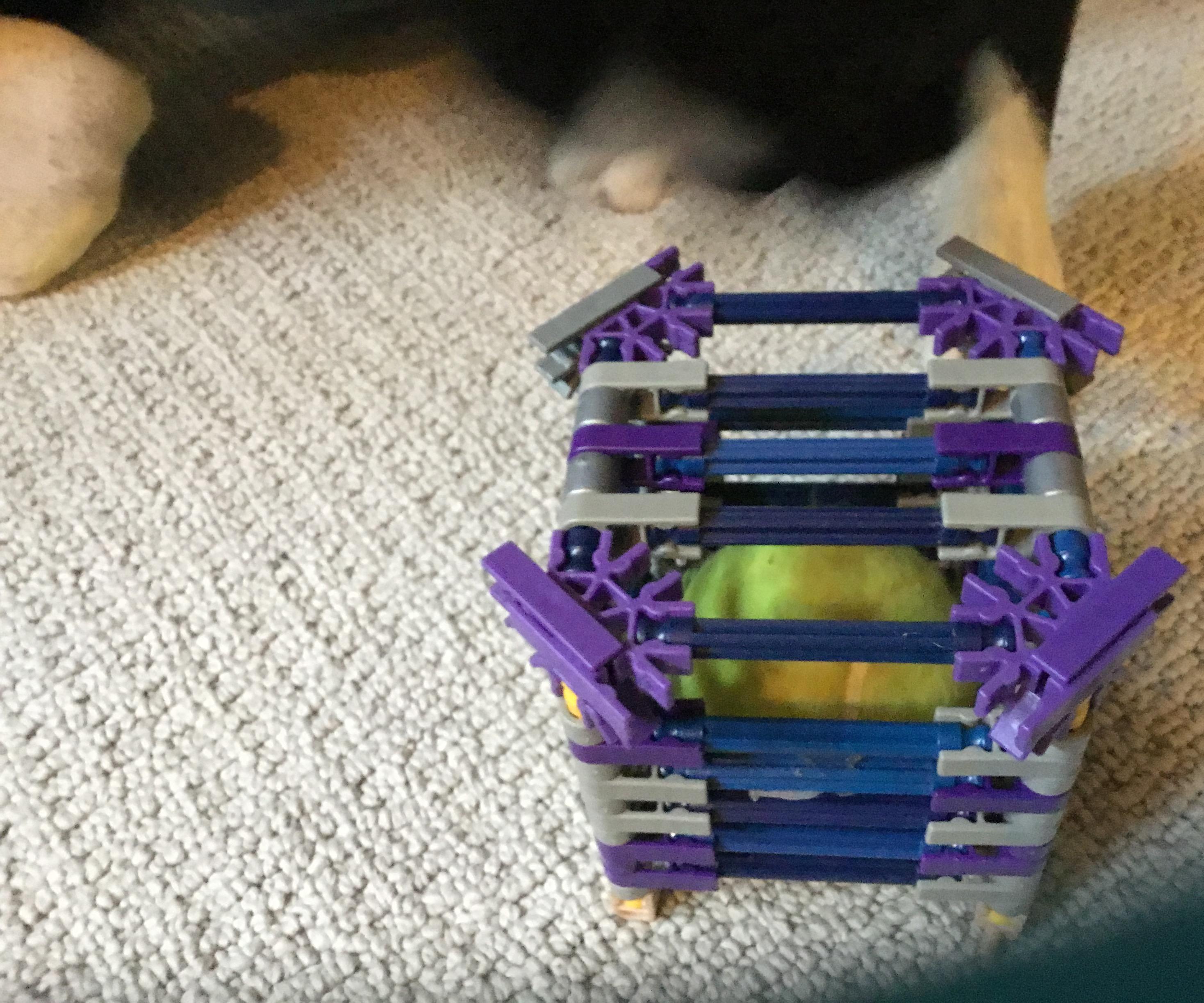 K’nex box and other thing what ever this other thing is,