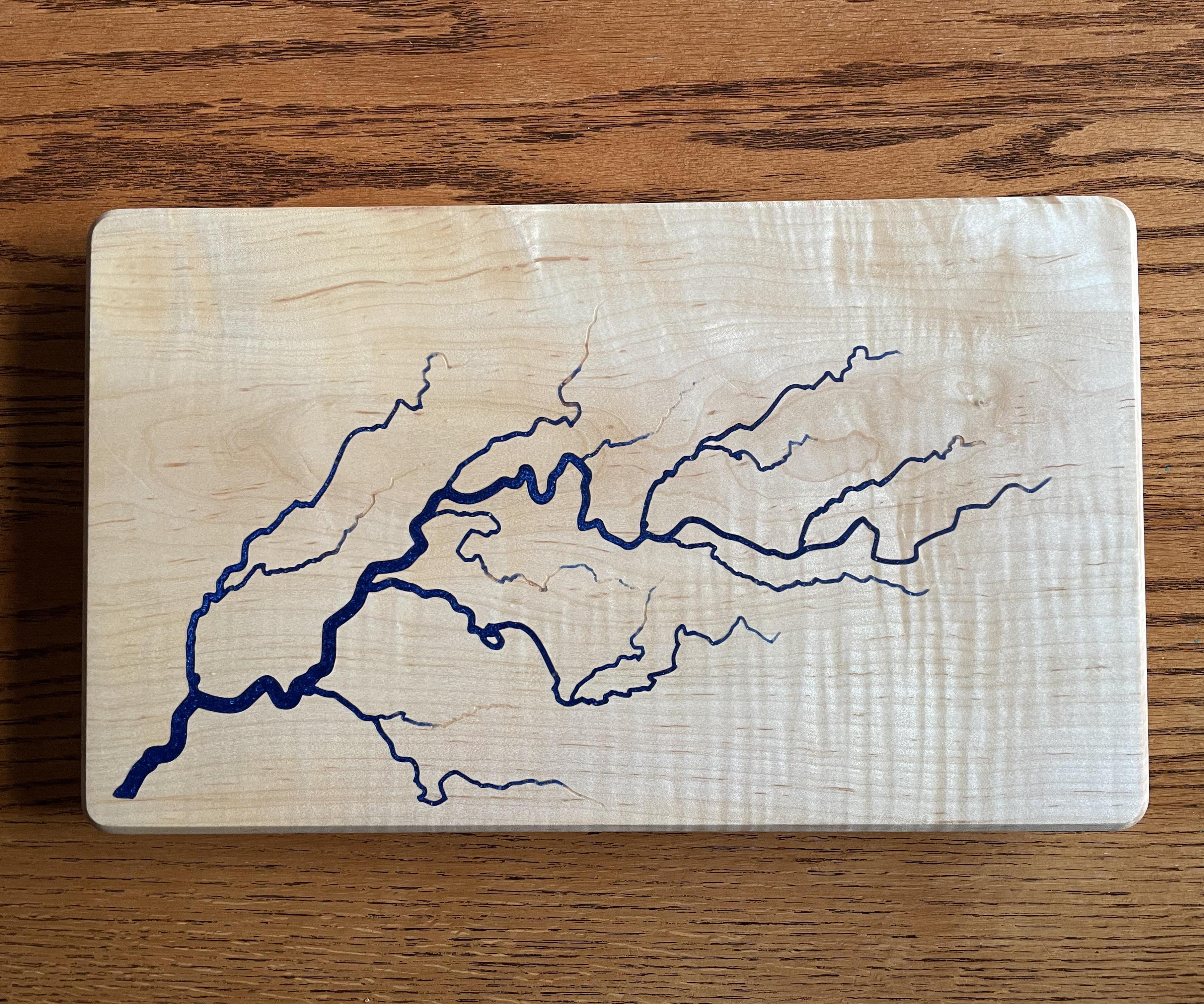 Lichtenberg Pattern on a CNC