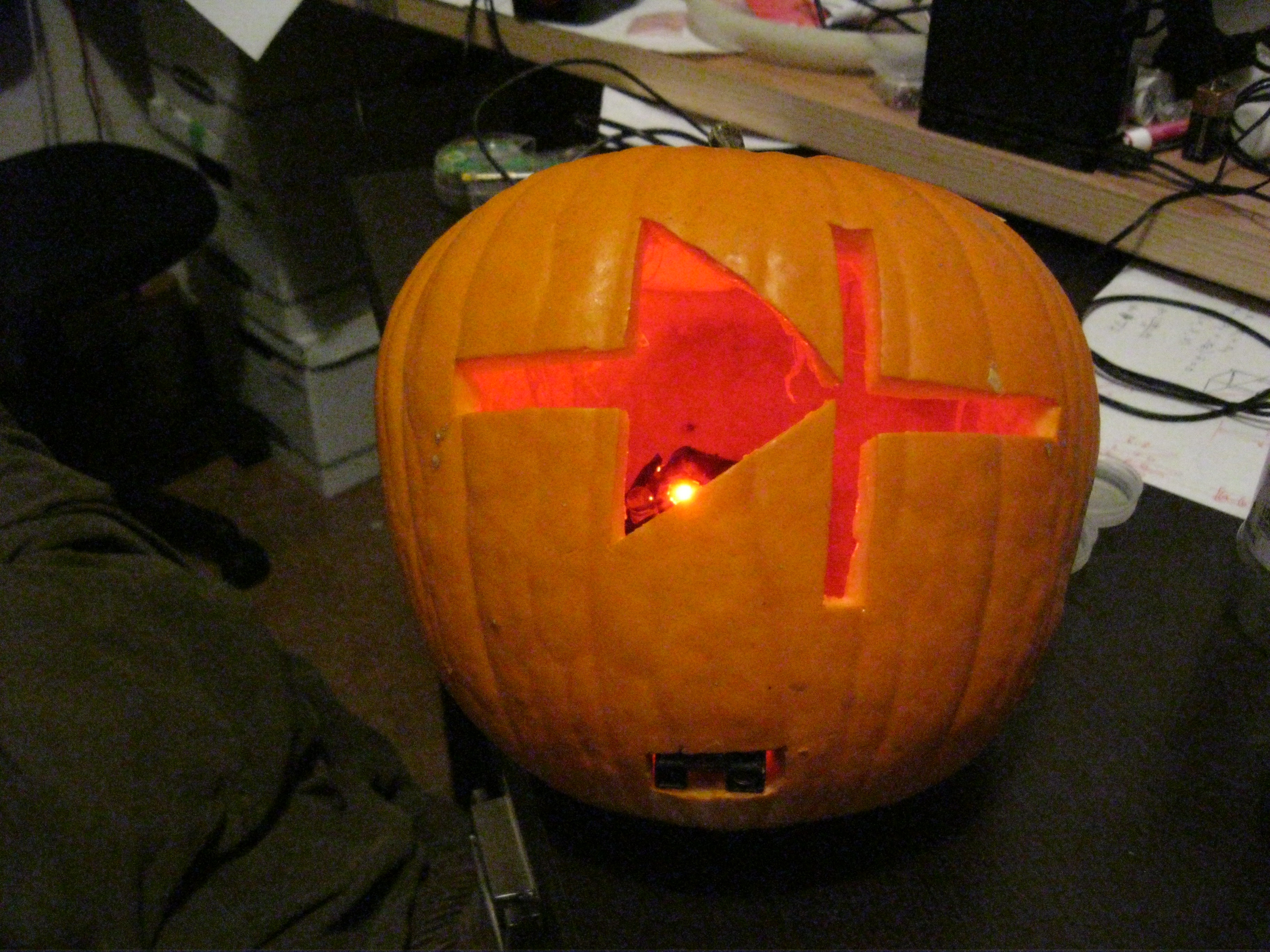 Proximity Sensing Pumpkin Carving