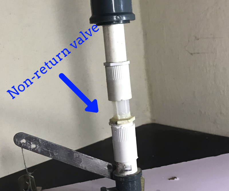 Diy One-way Valve(Non-return Valve)