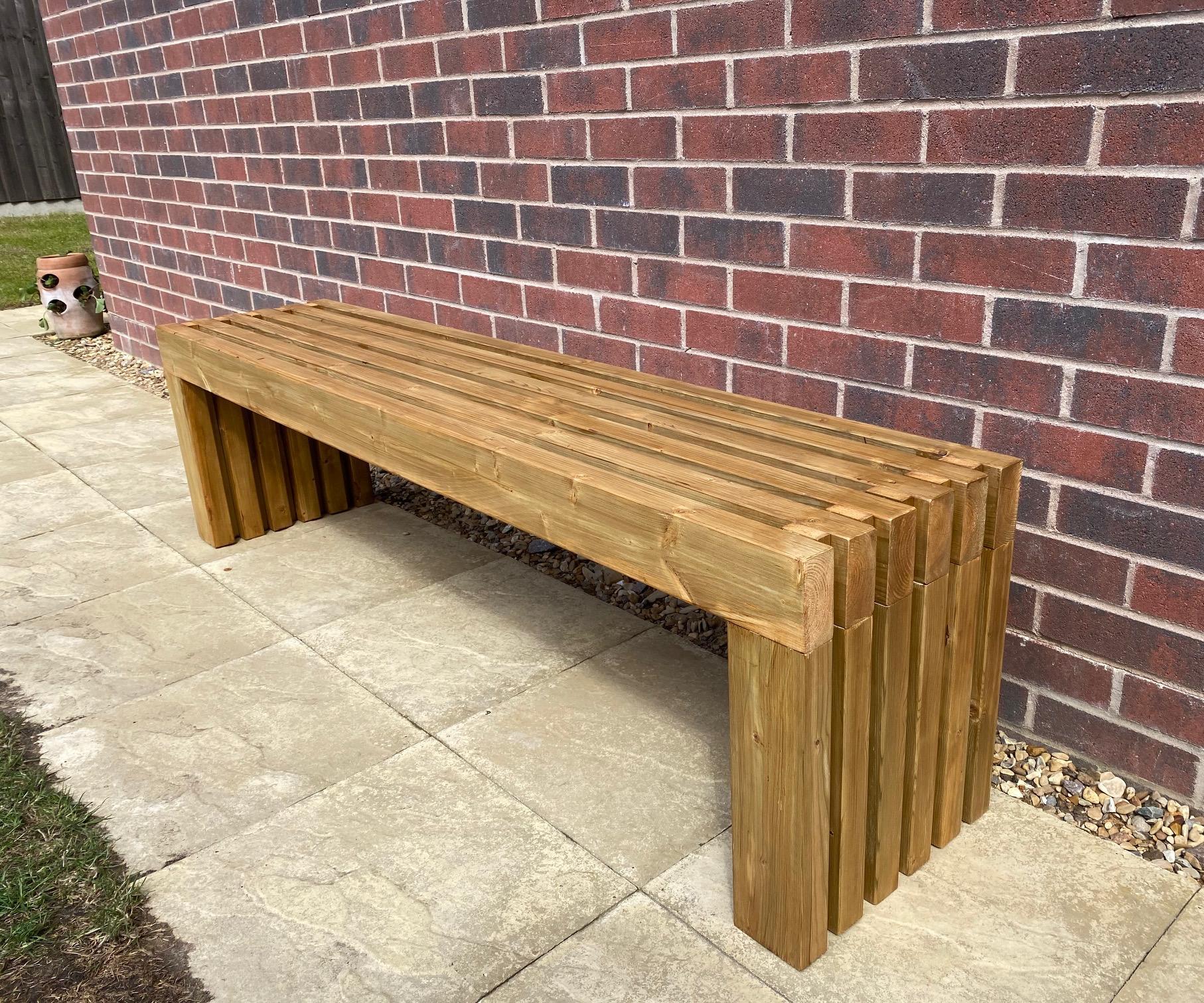 Modern Garden Bench (super Easy)