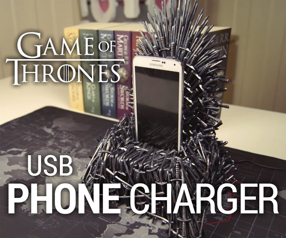 Iron Throne Phone Charger