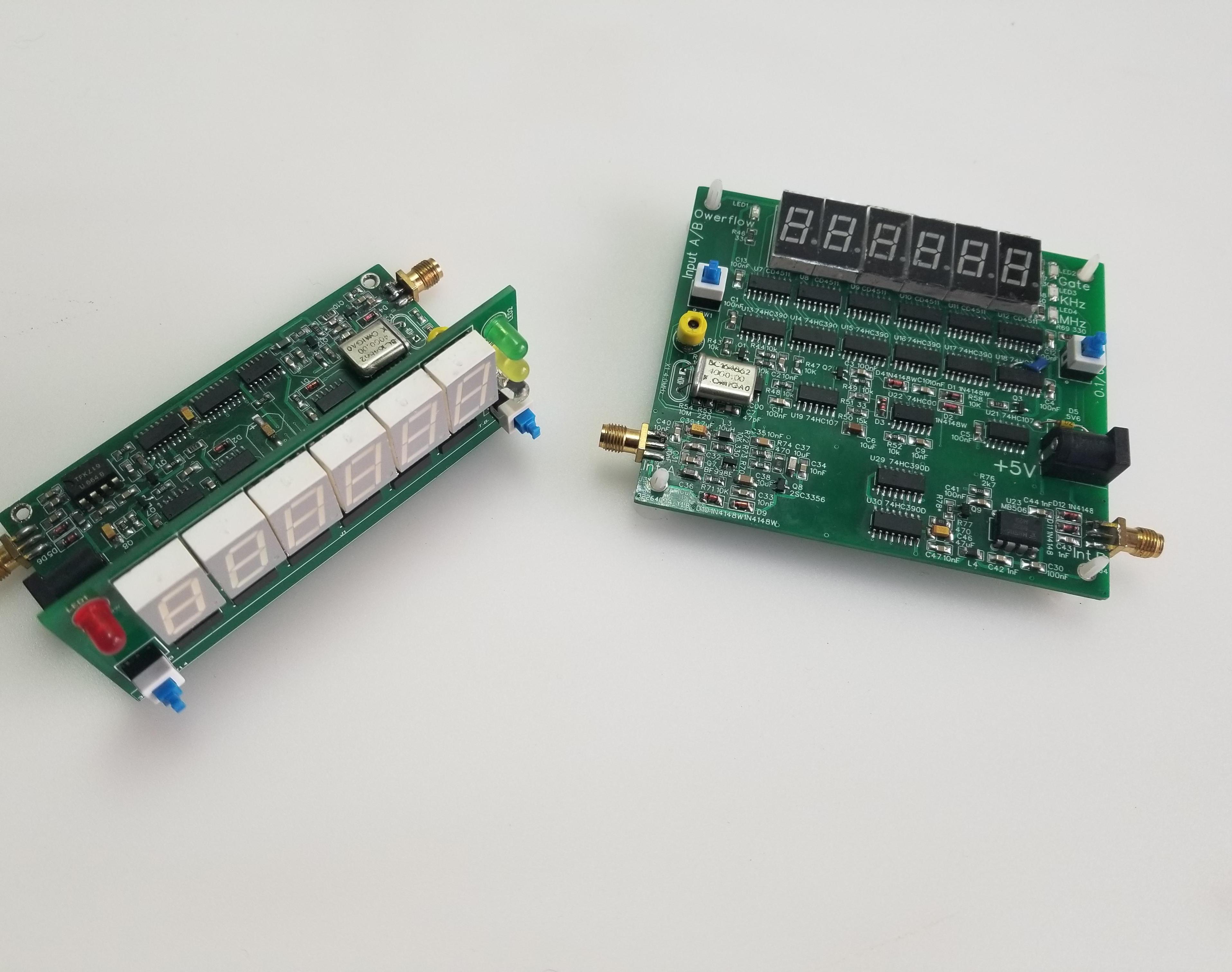 Complete SMD HCMOS Frequency Meter