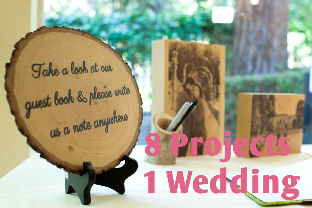Decorate Your Wedding With Wood 8 in 1 Instructable