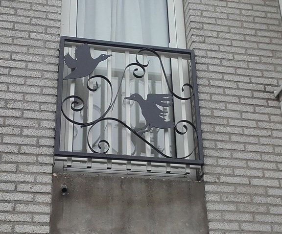 Metal Fence Art Work