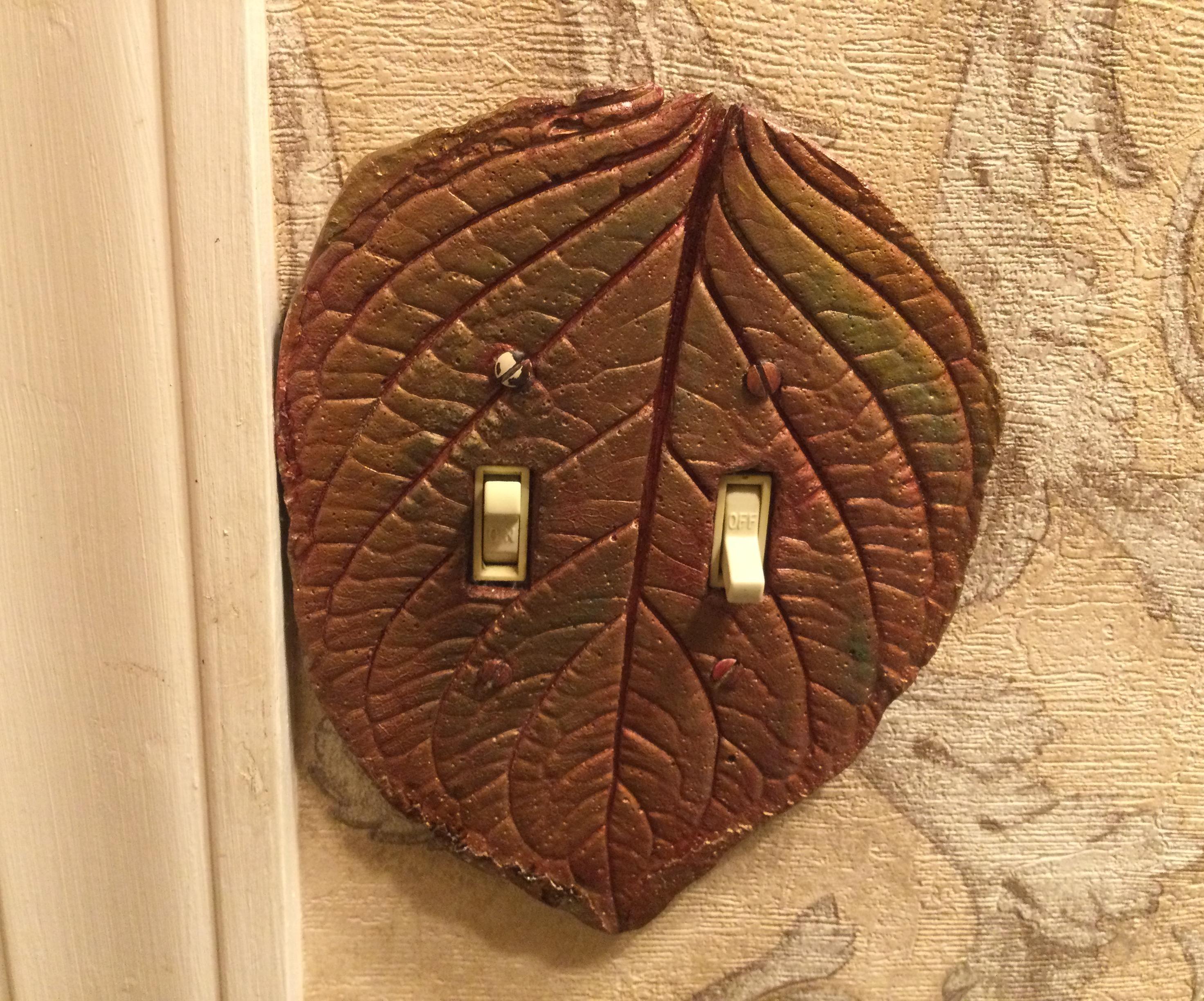 DIY Custom Switch Plates N Outlet Cover From Cement