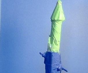 Rubber Band Powered Roctet